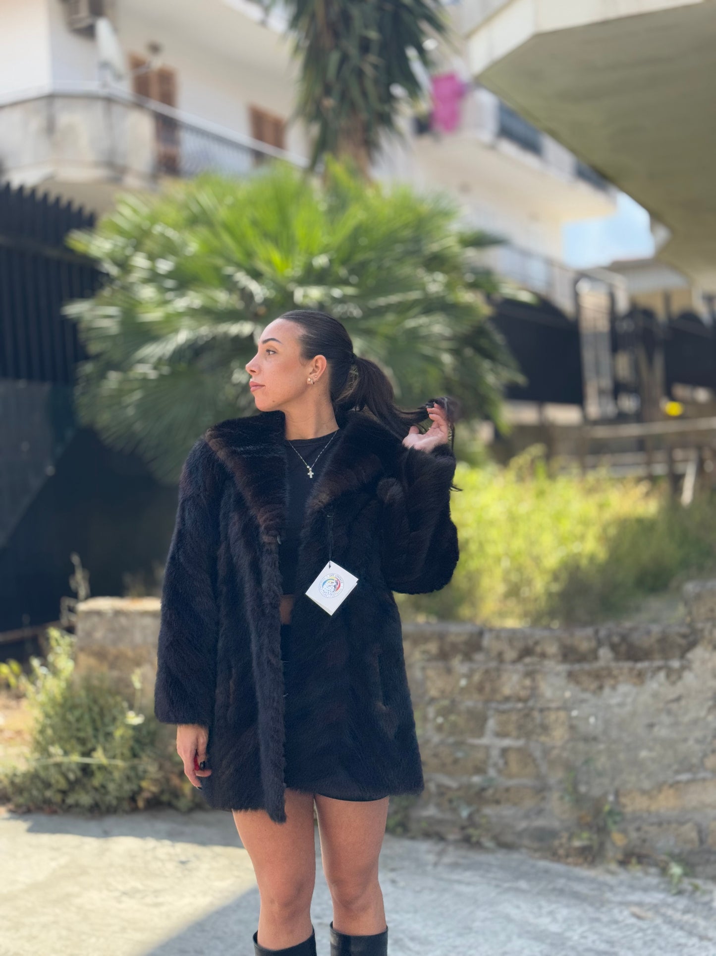 Giacca in visone