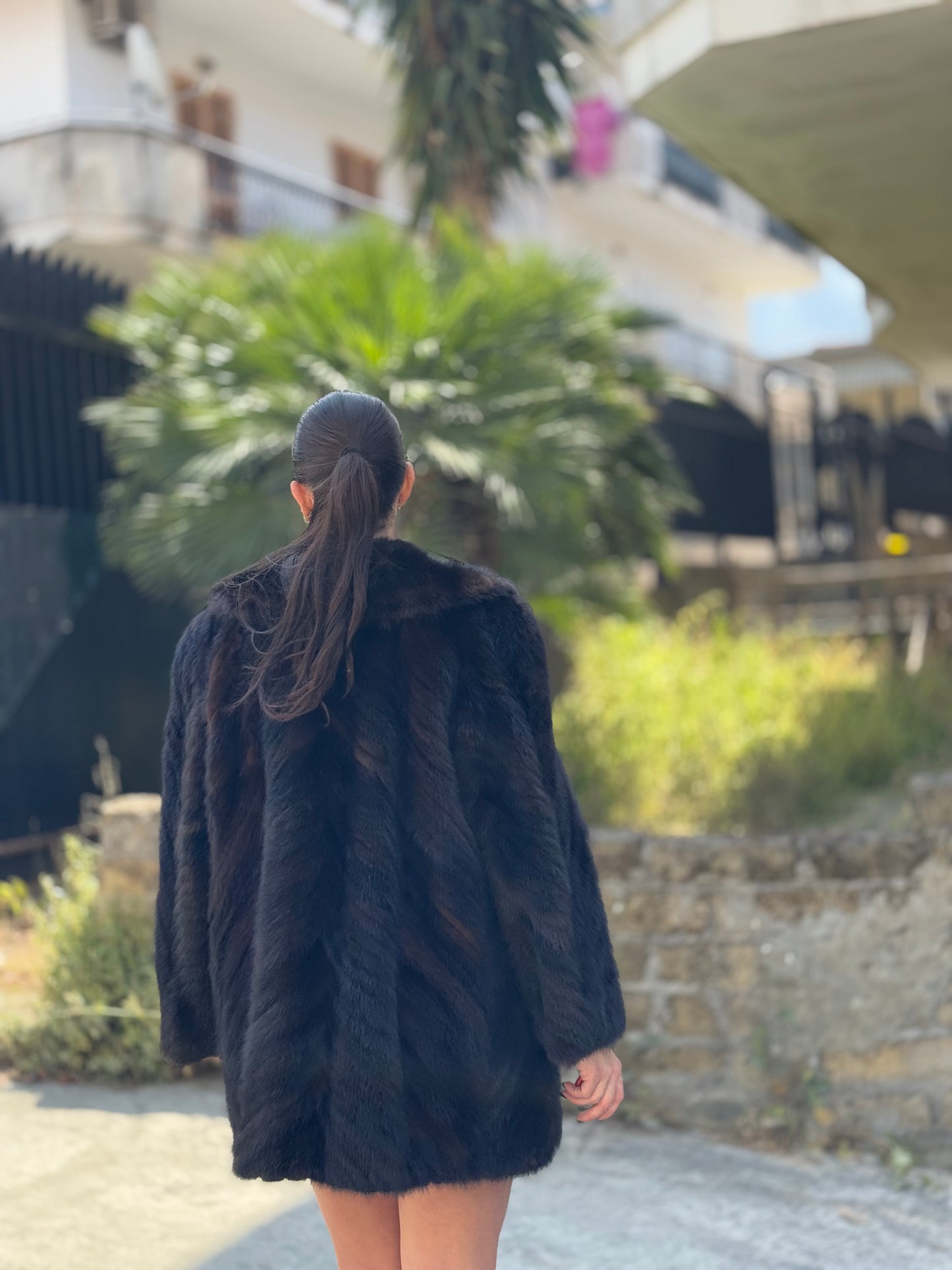 Giacca in visone