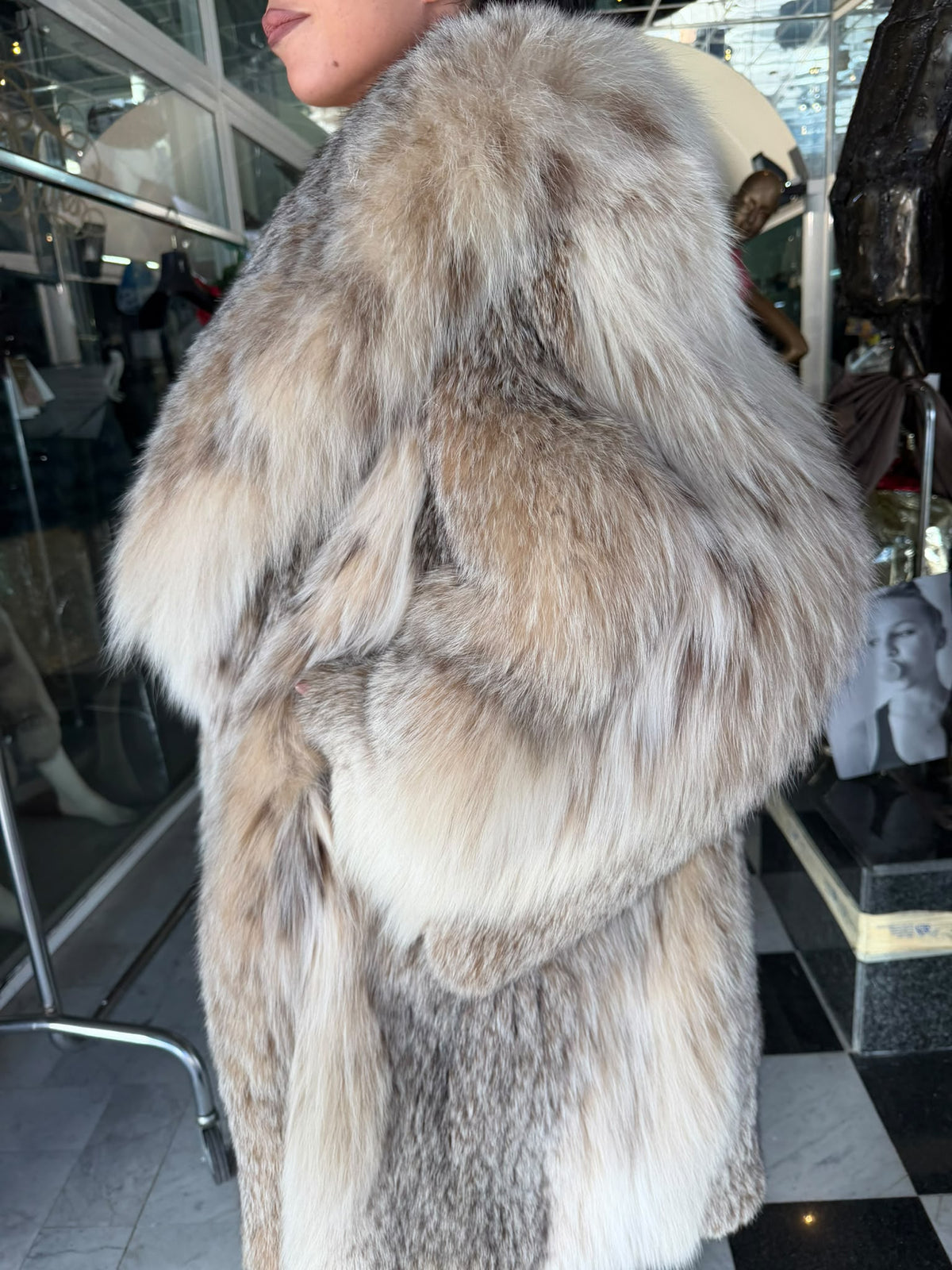 Giacca in lince N818