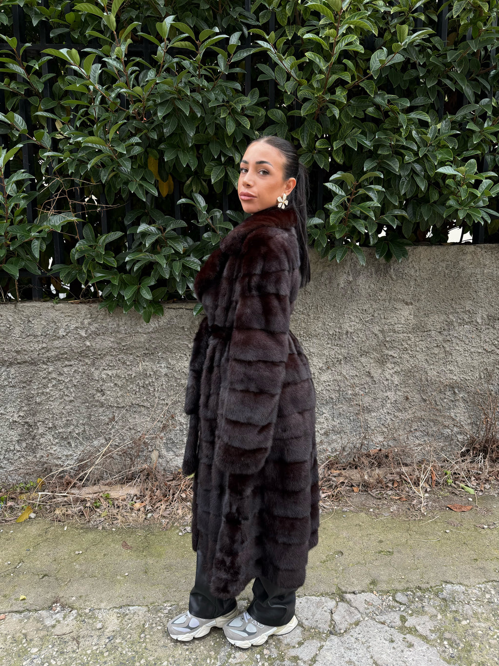 Cappotto in visone N301