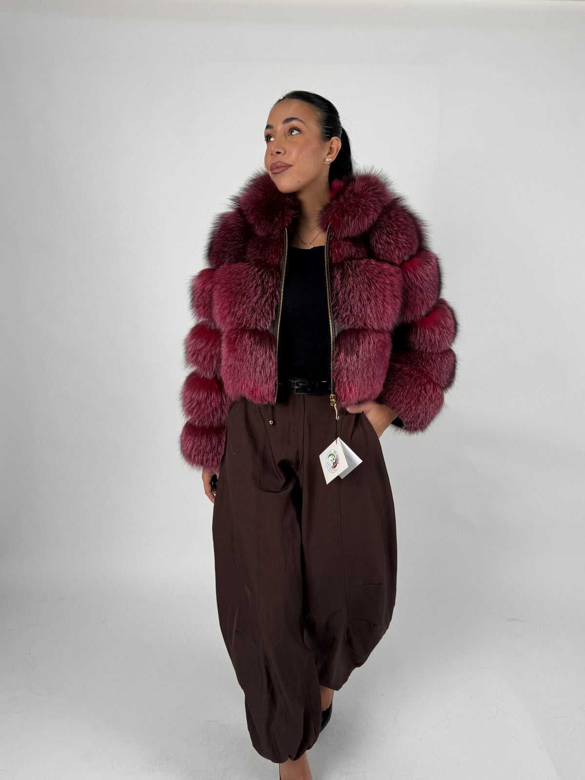 Bomber in volpe rubino N85