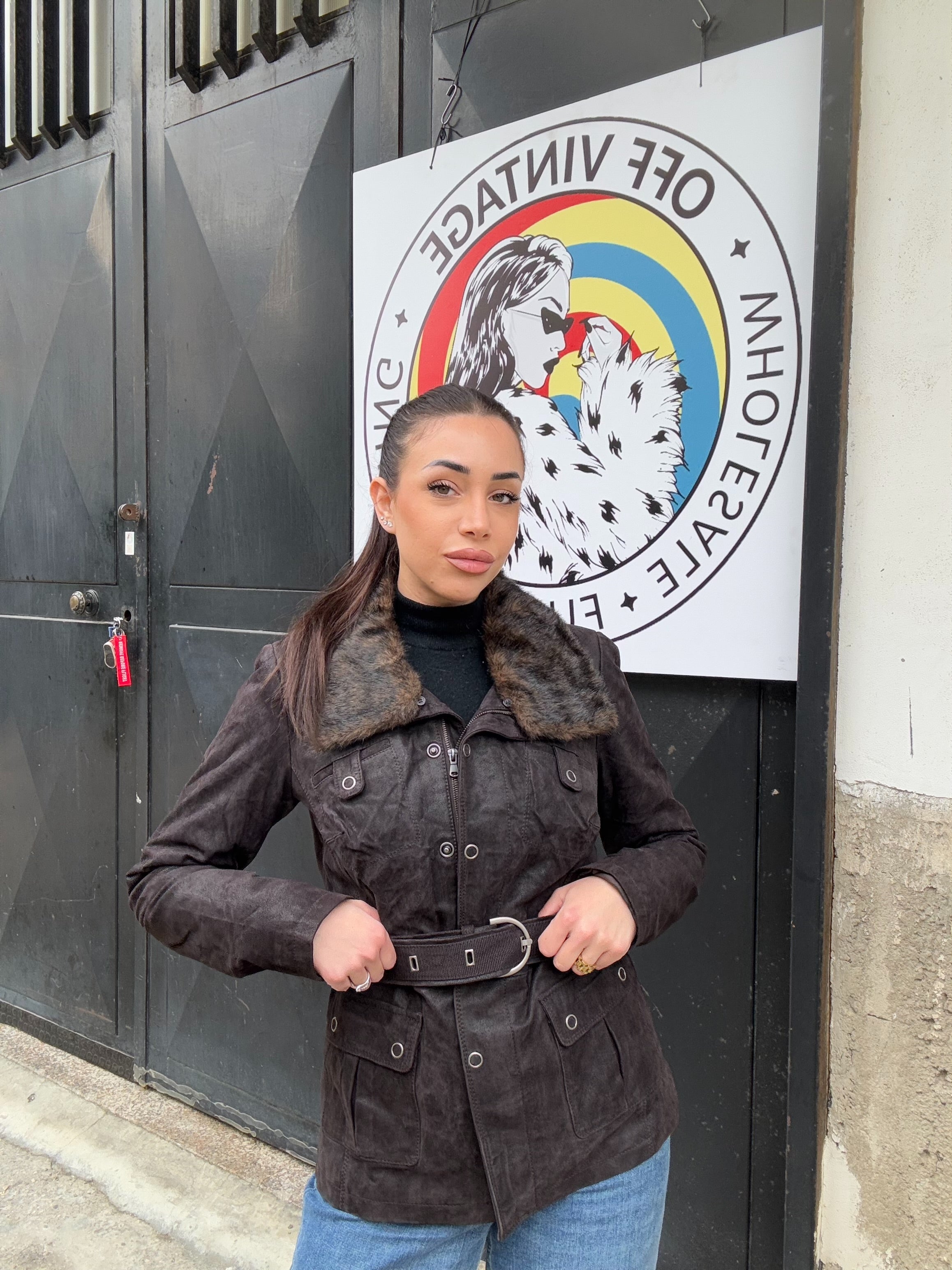 Giacca in pelle