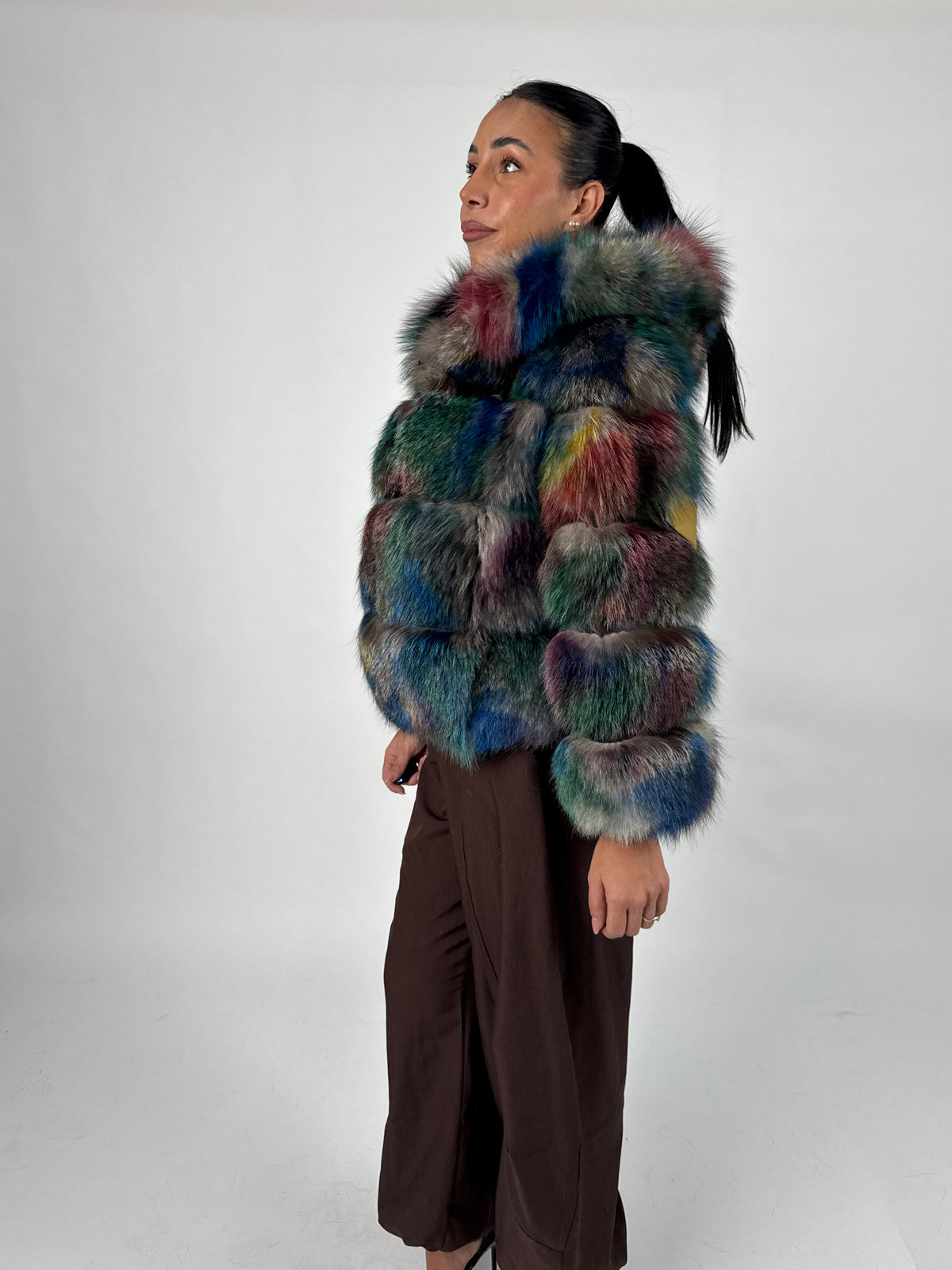 Bomber Elys in volpe multi