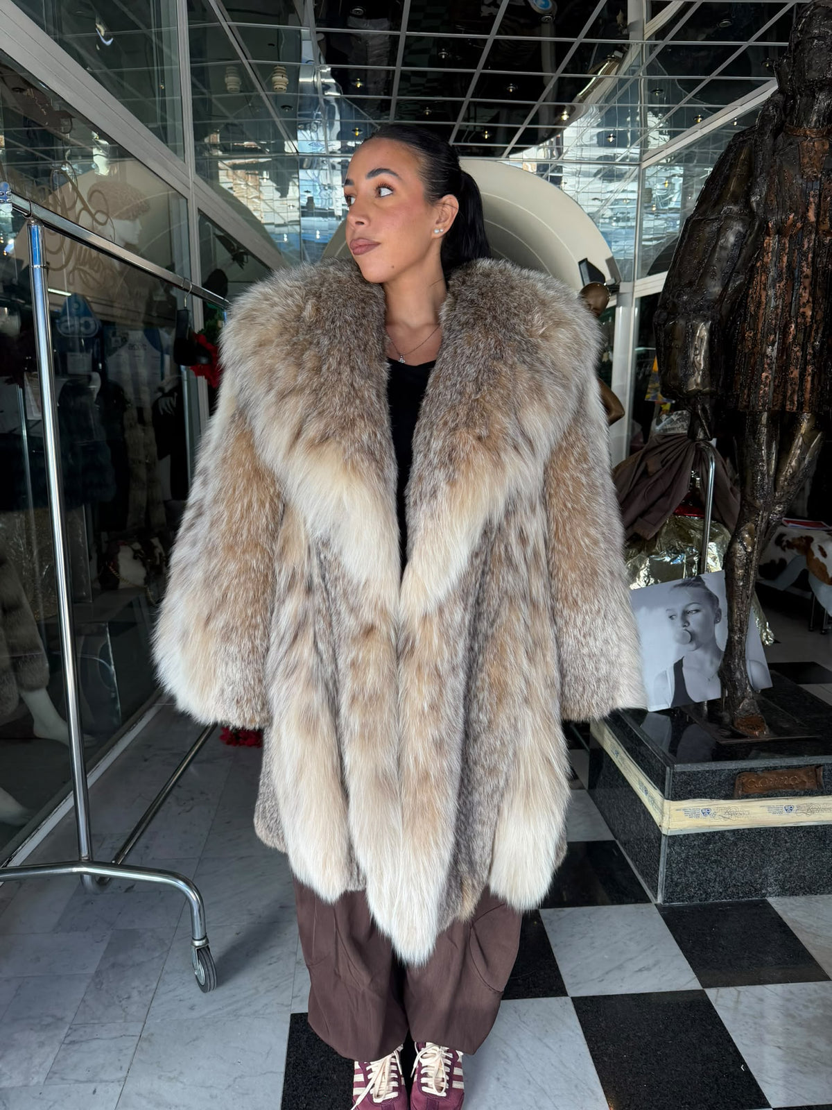 Giacca in lince N818