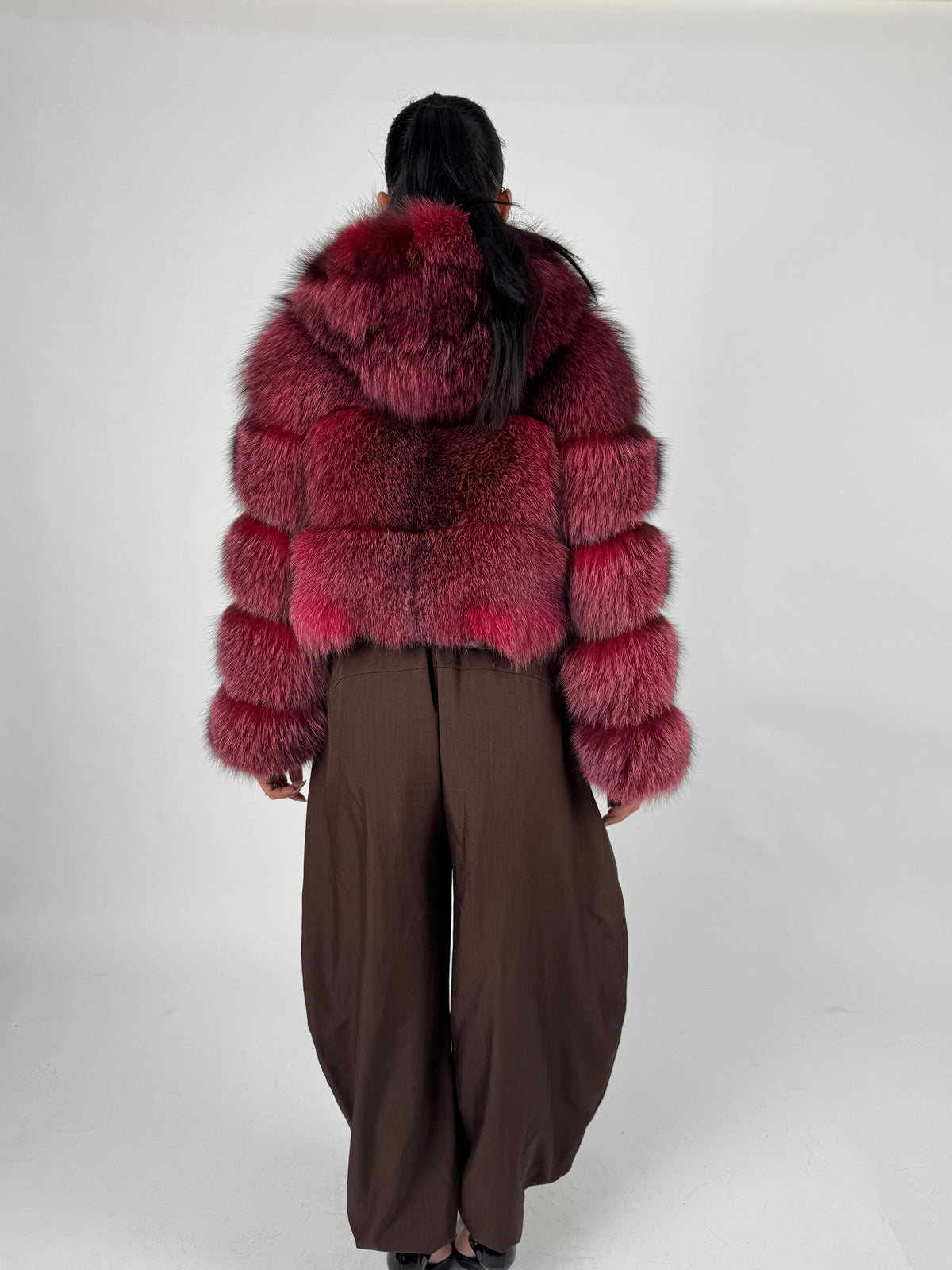 Bomber in volpe rubino N85
