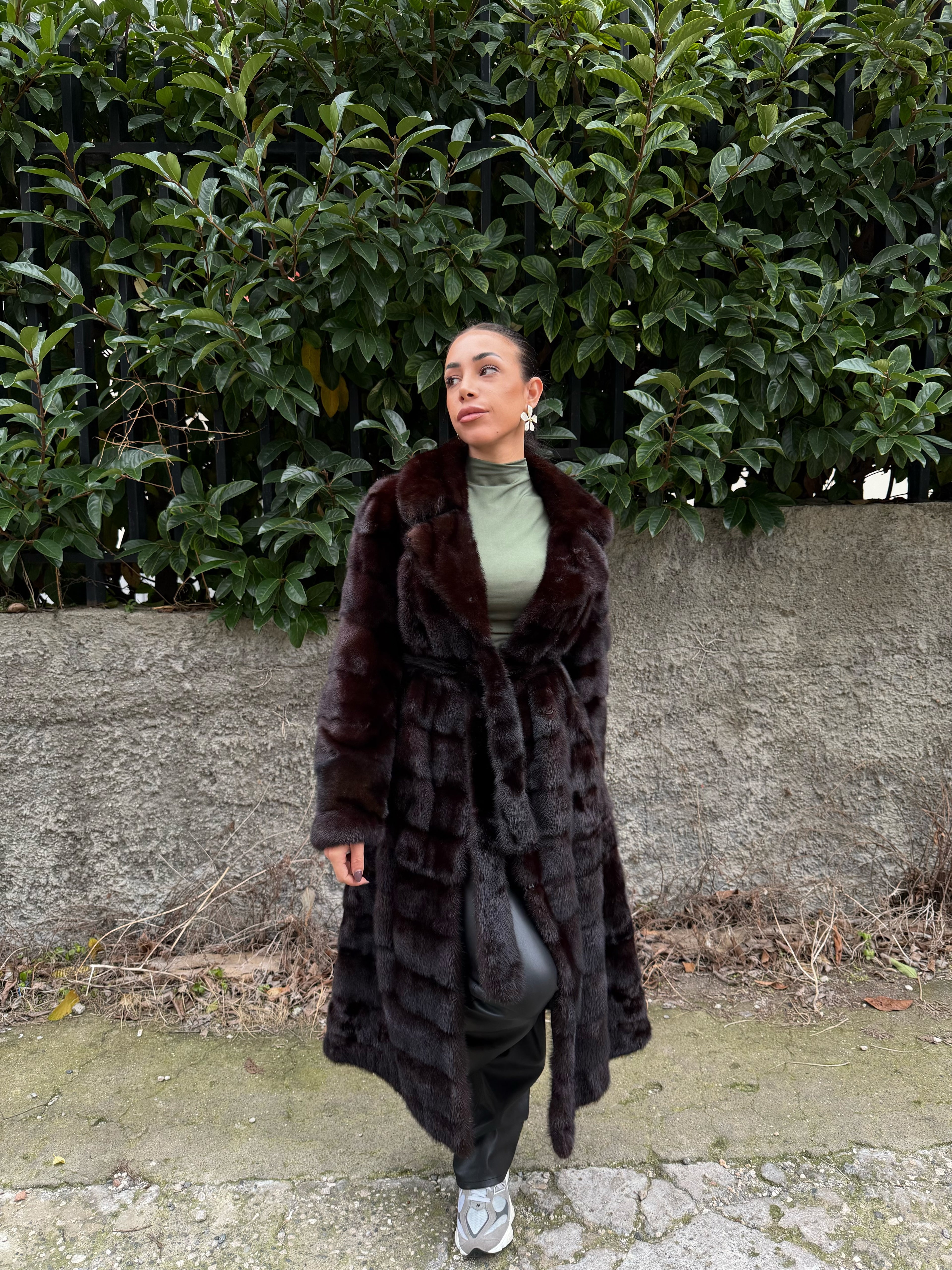 Cappotto in visone N301