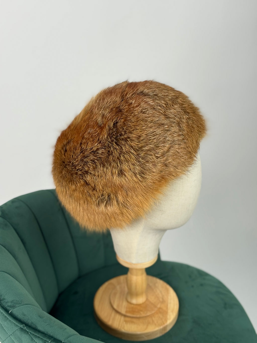 Cappello in volpe rossa N92