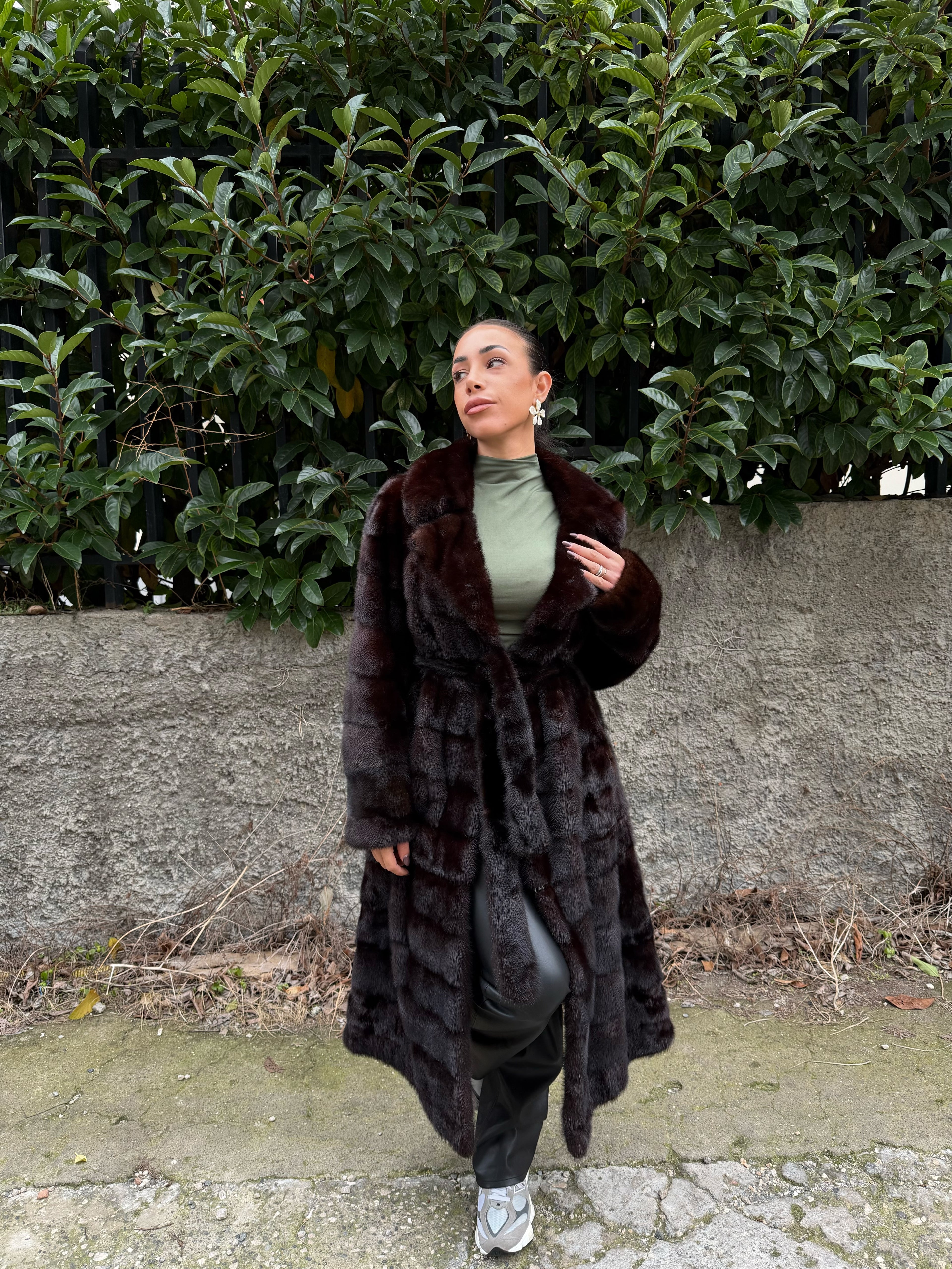 Cappotto in visone N301