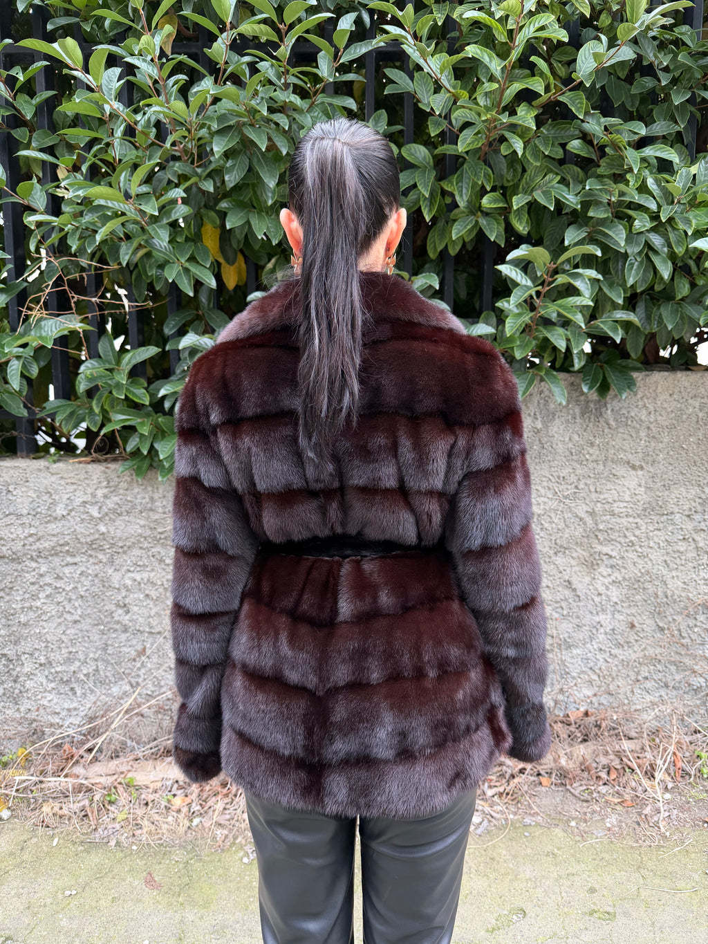 Cappotto in visone N301