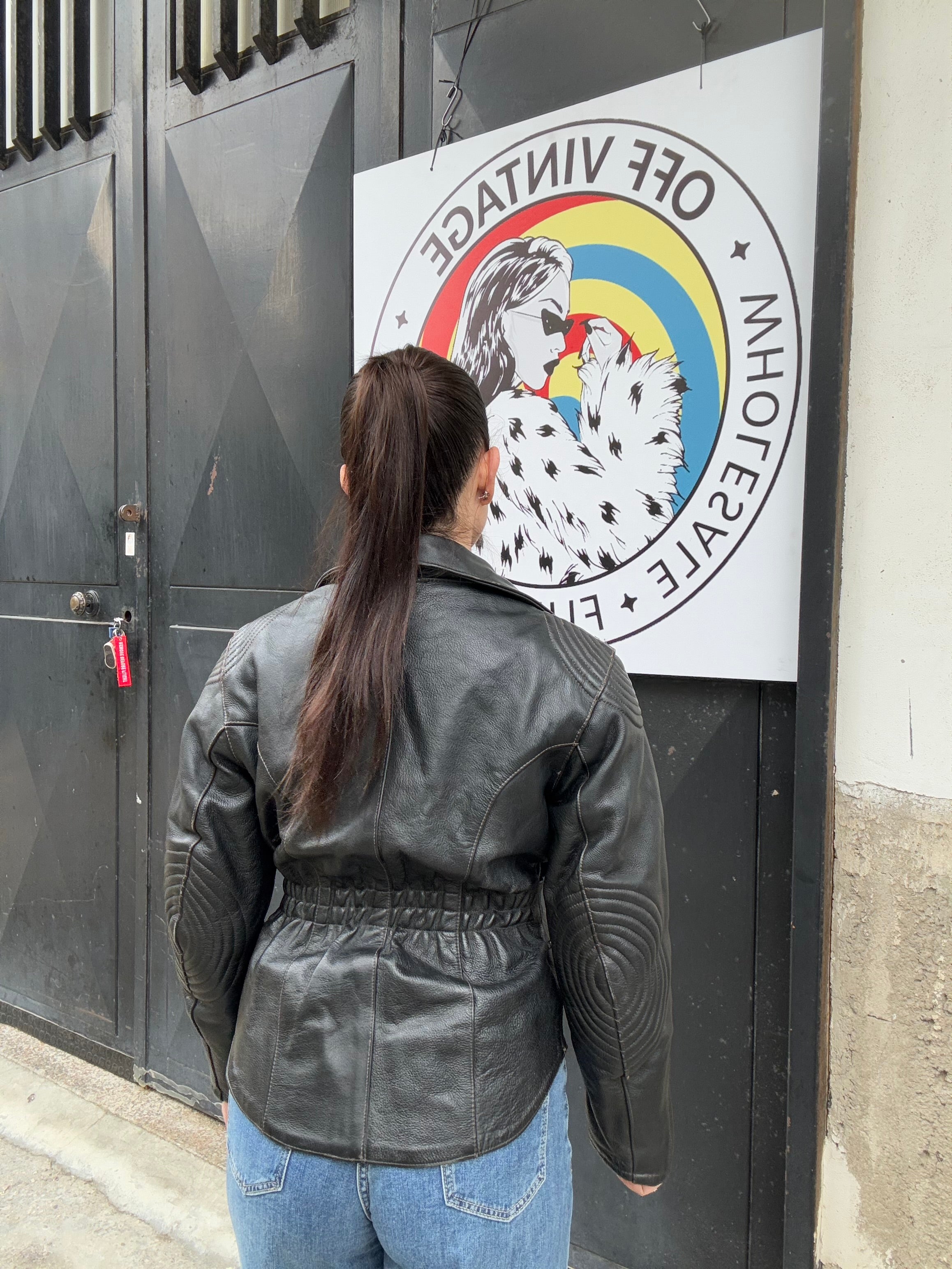 Chiodo in pelle