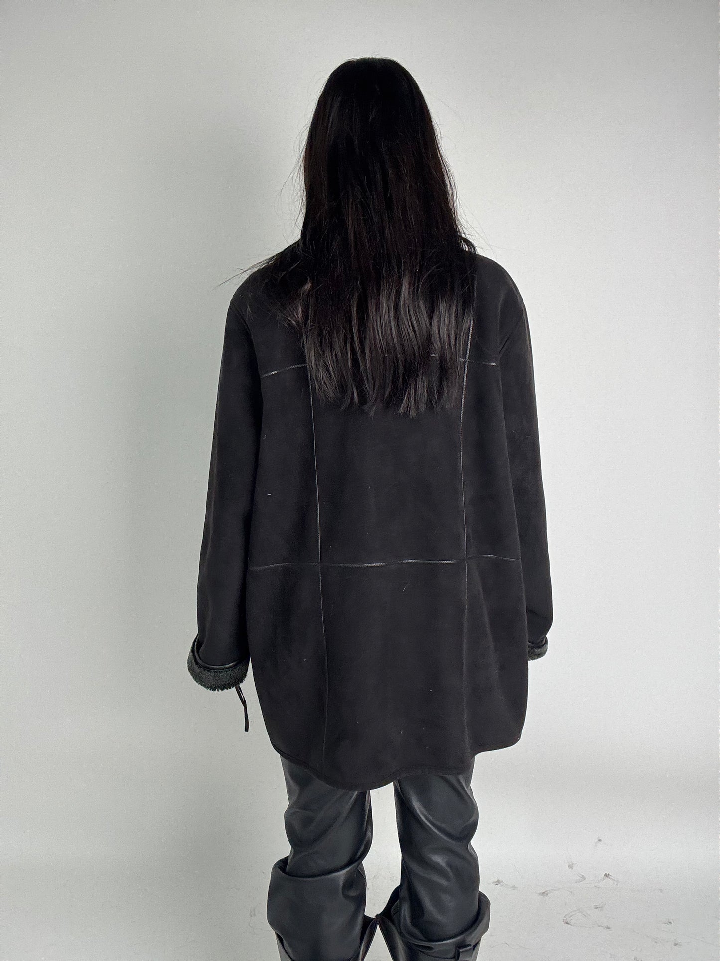Shearling coat N213