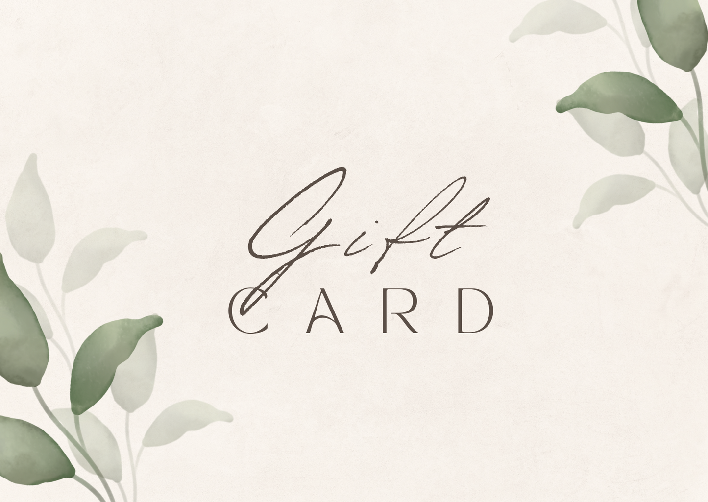 Offvintage gift card