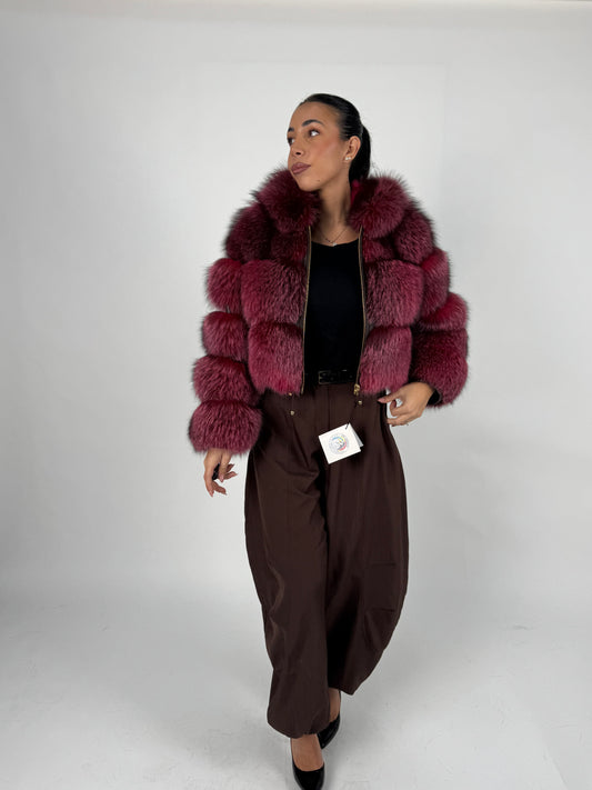 Bomber in volpe rubino N85