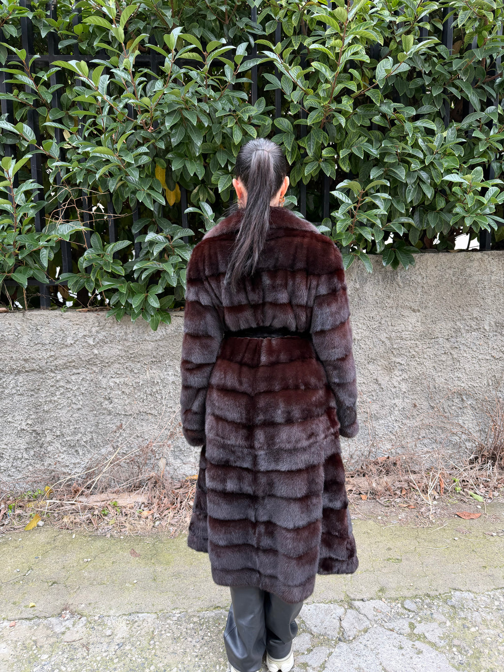 Cappotto in visone N301