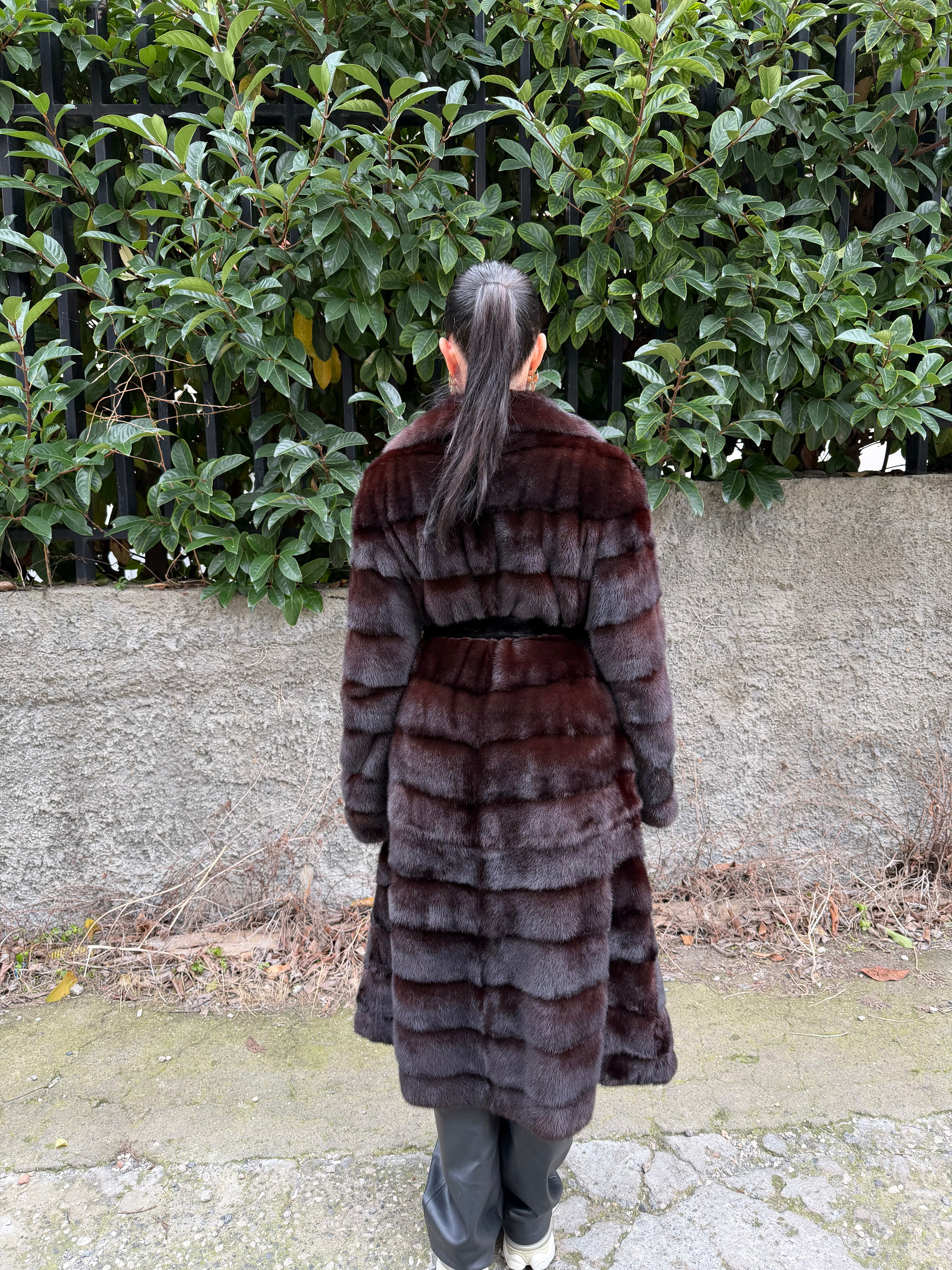 Cappotto in visone N301