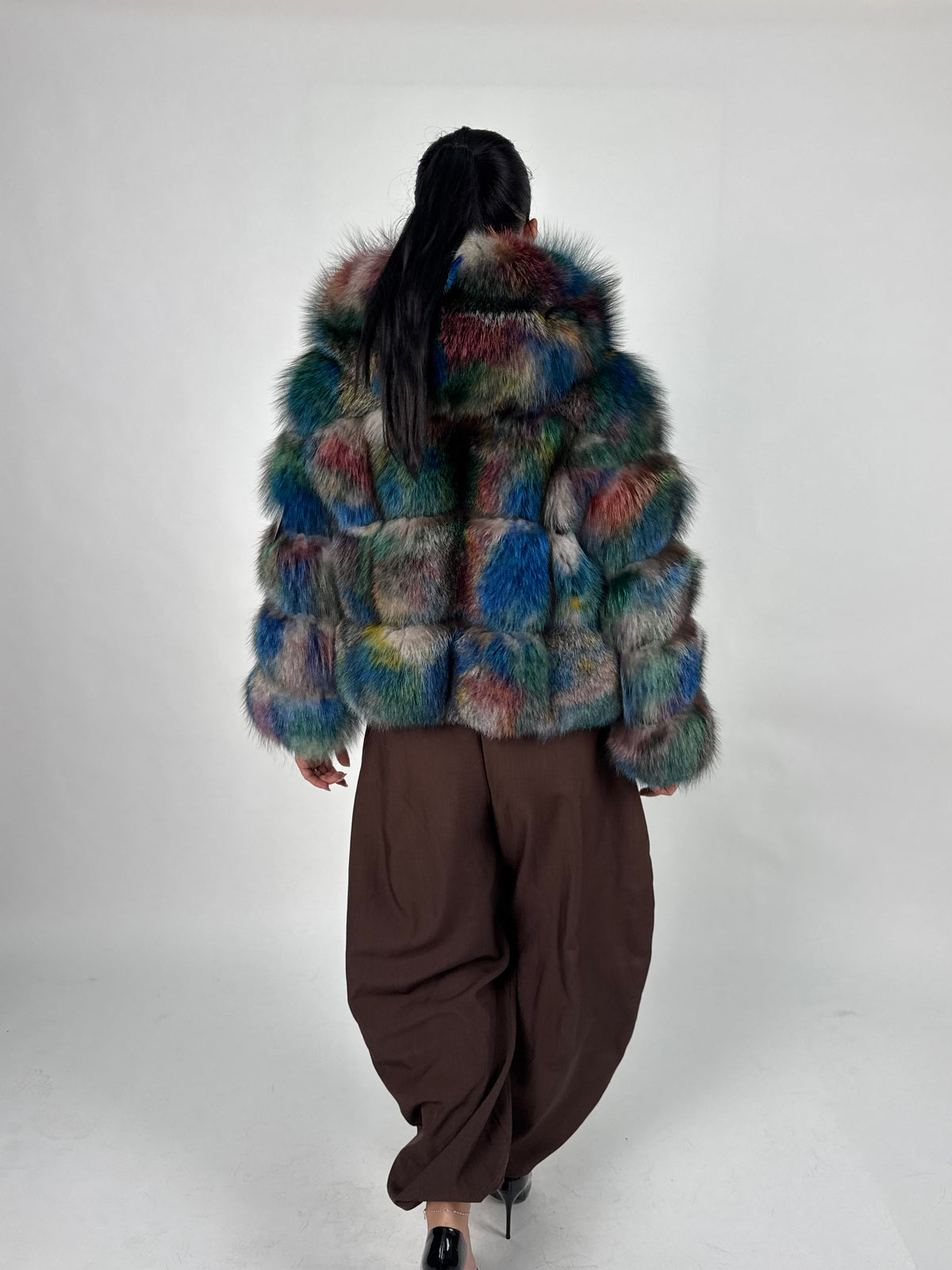 Bomber Elys in volpe multi