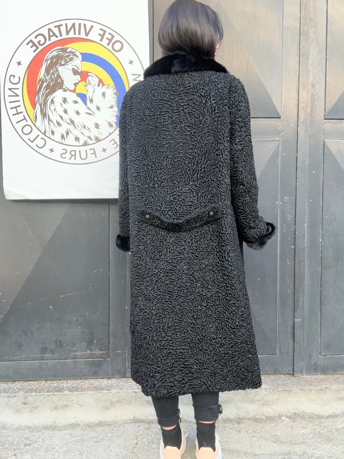 Cappotto in astrakan