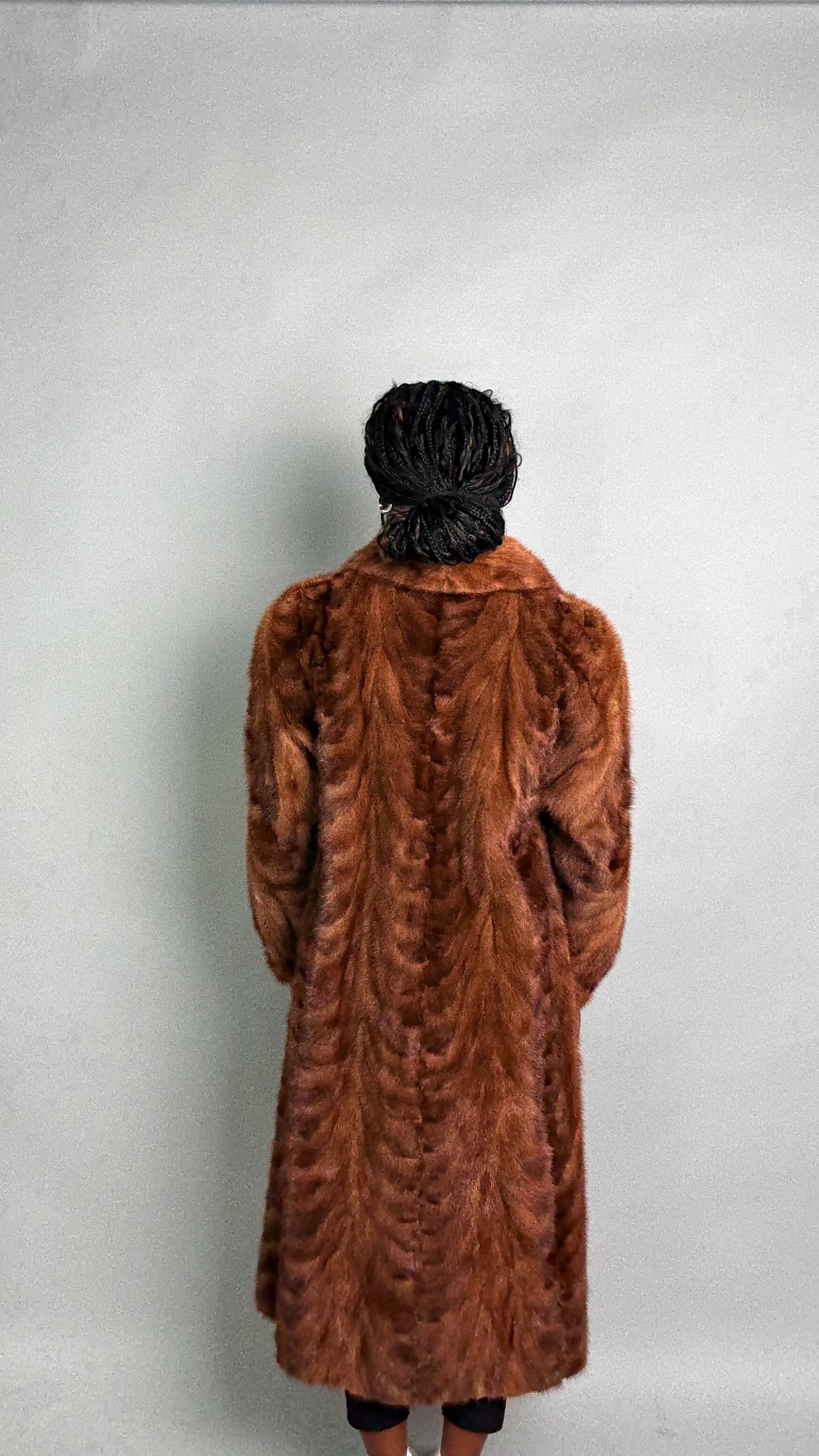 Cappotto in visone N354