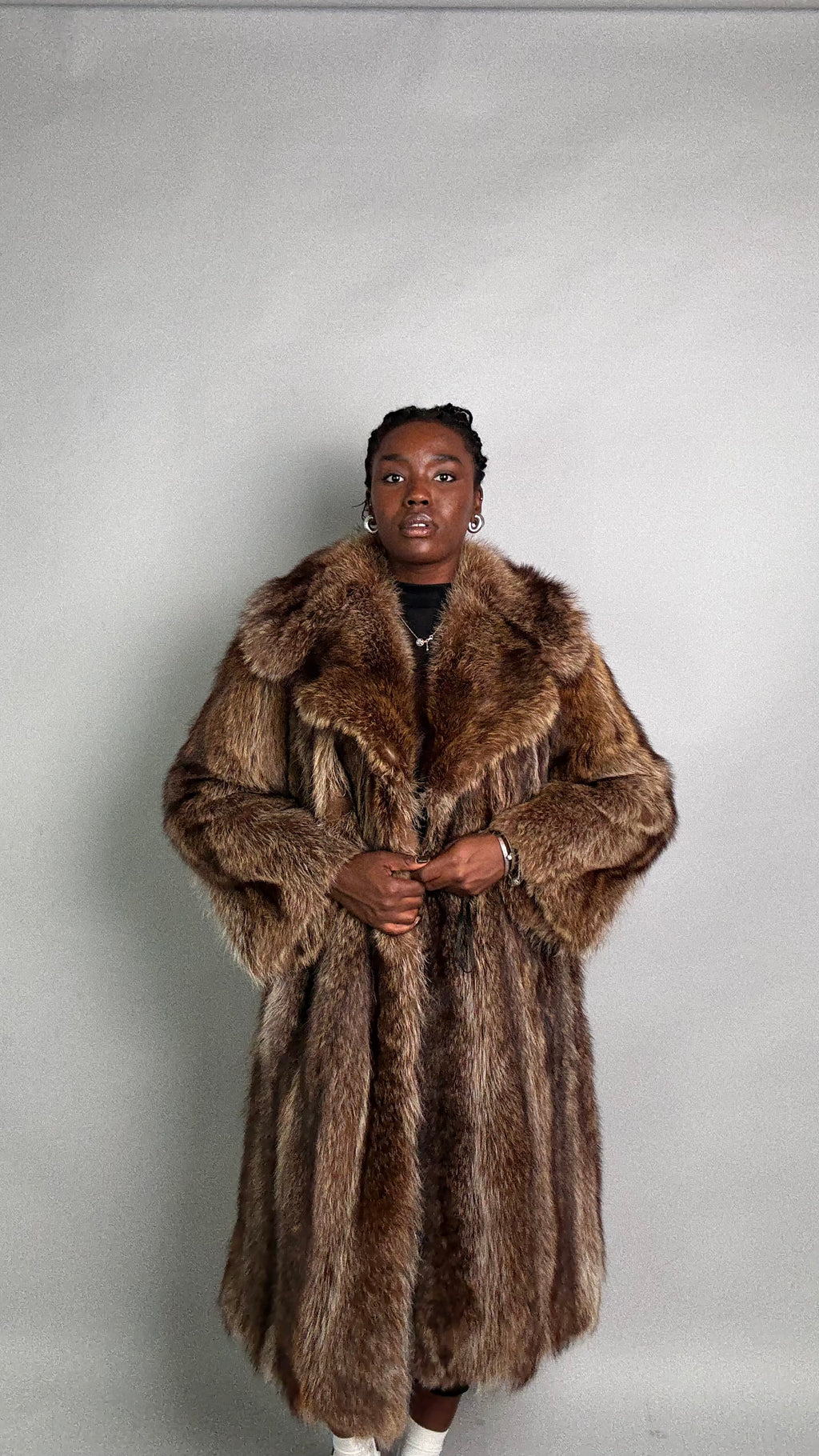 Cappotto in marmotta N349
