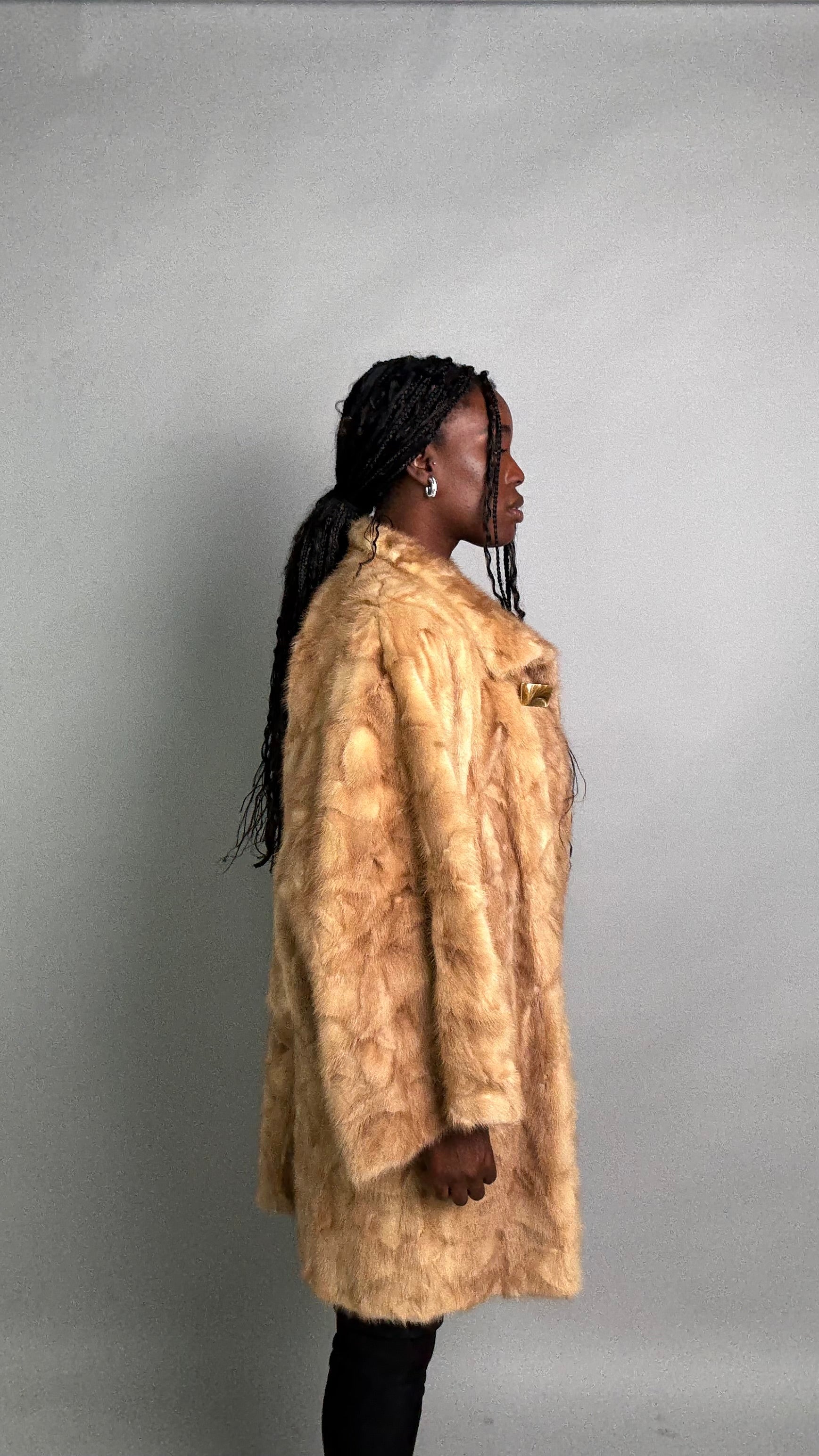 Cappotto in visone N353