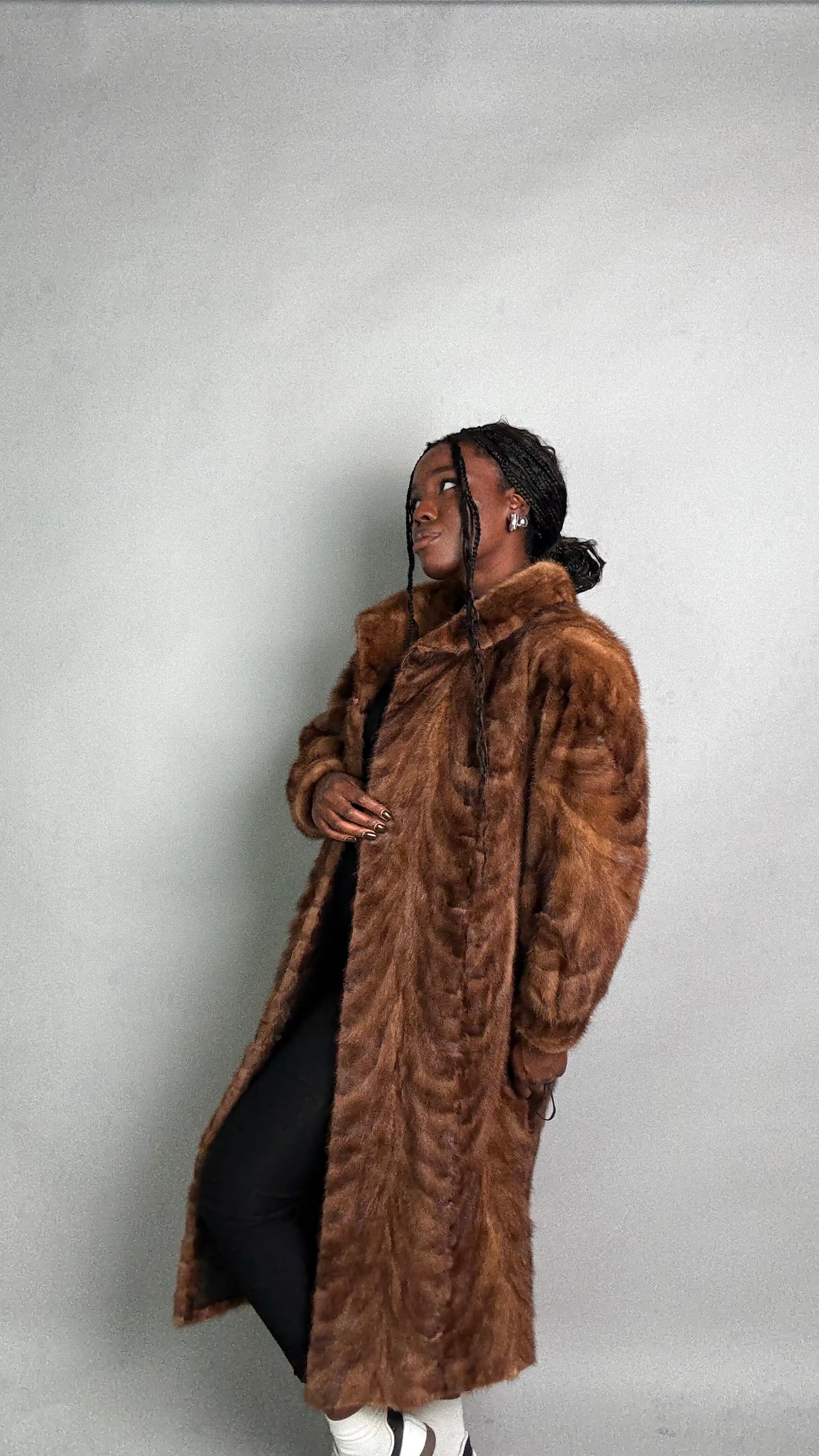Cappotto in visone N354