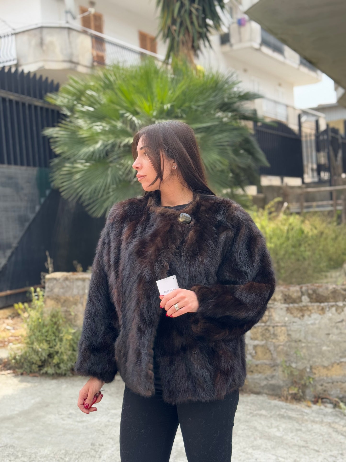 Giacca in visone