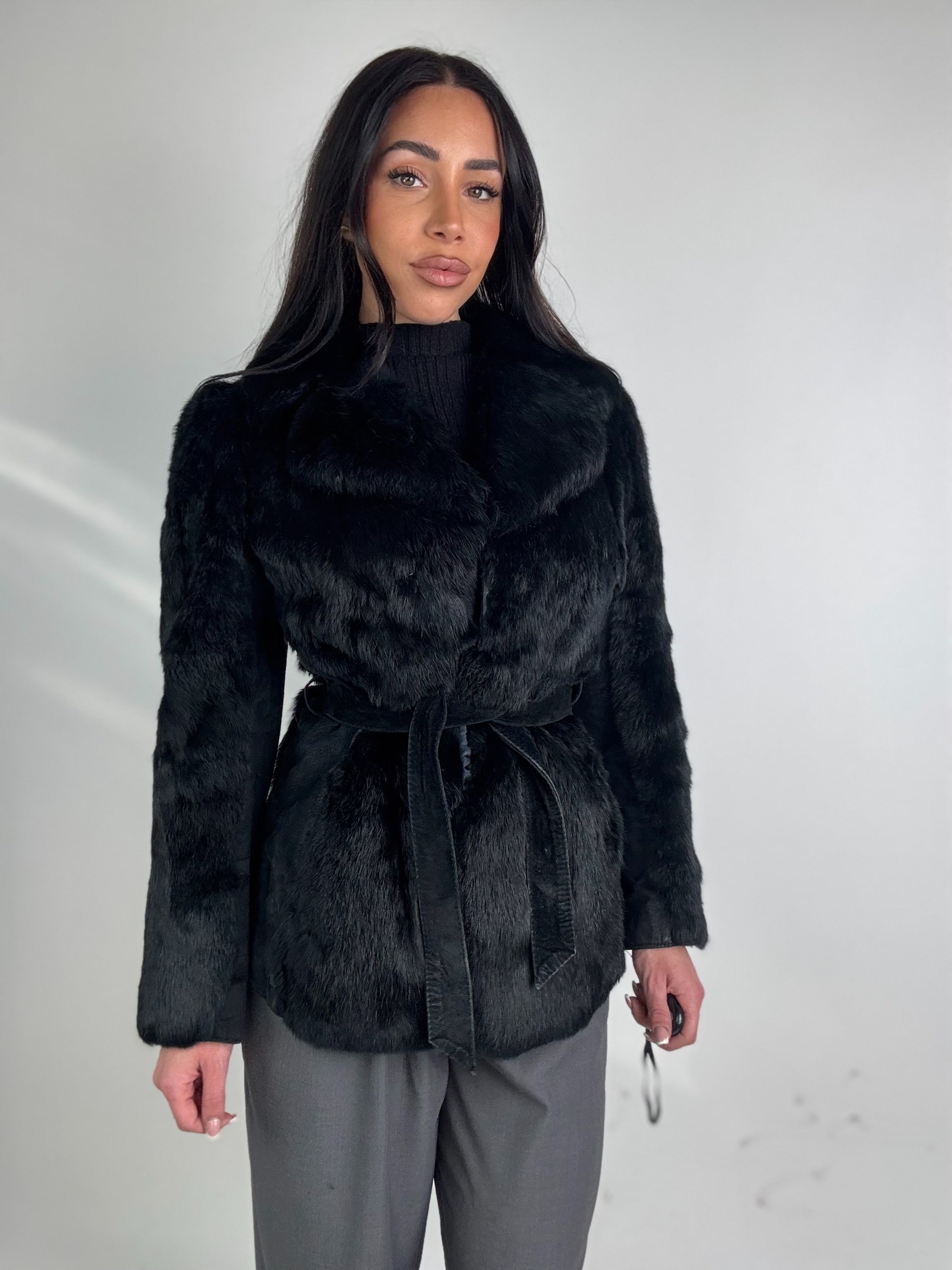 Mink Bomber Jacket