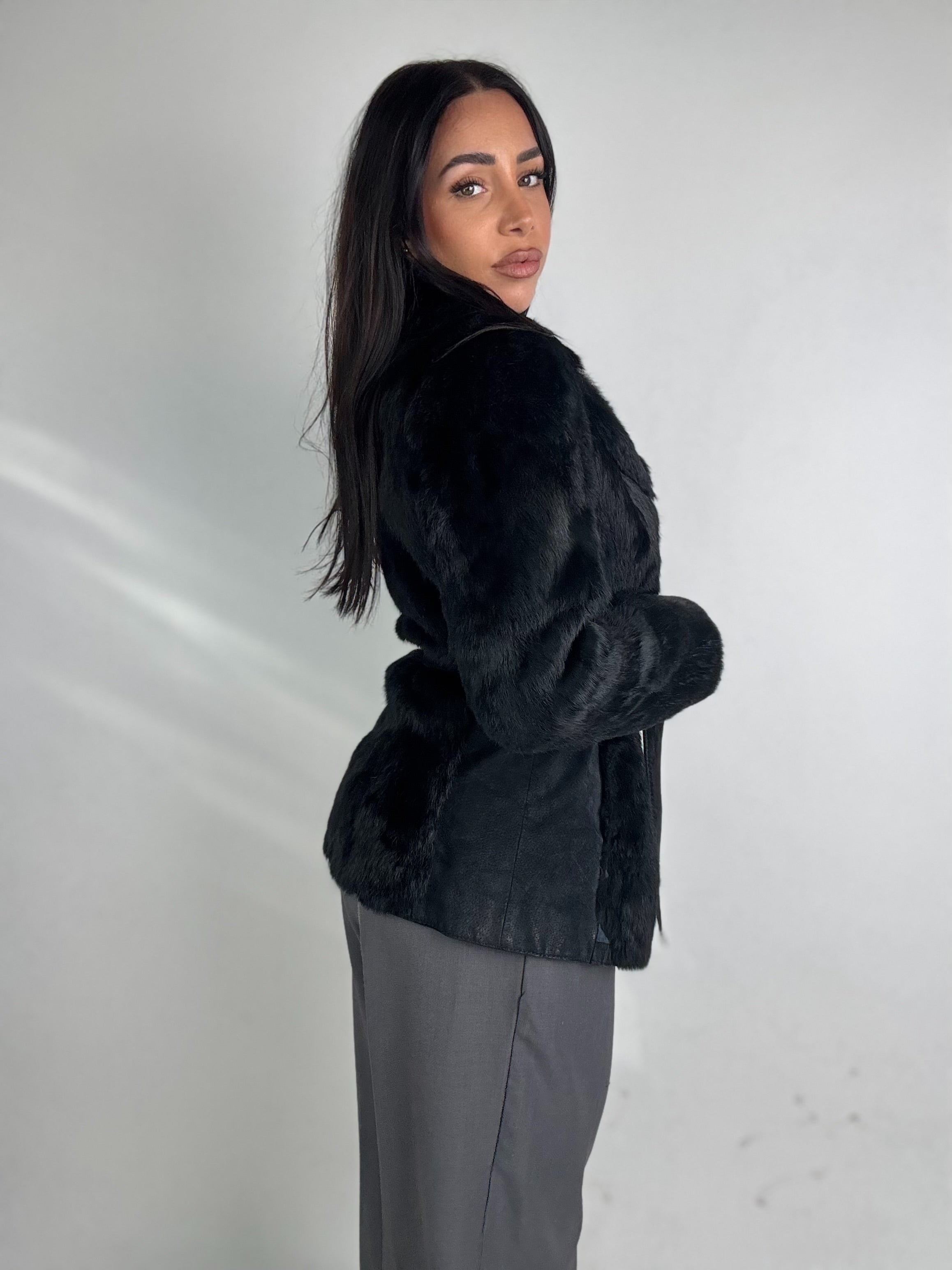 Mink Bomber Jacket