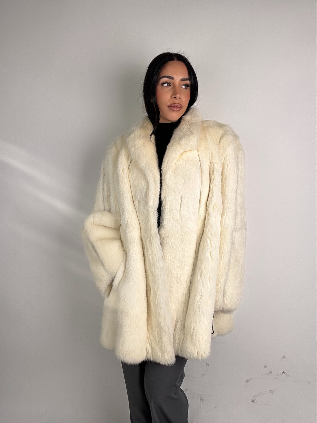 Mink Bomber Jacket