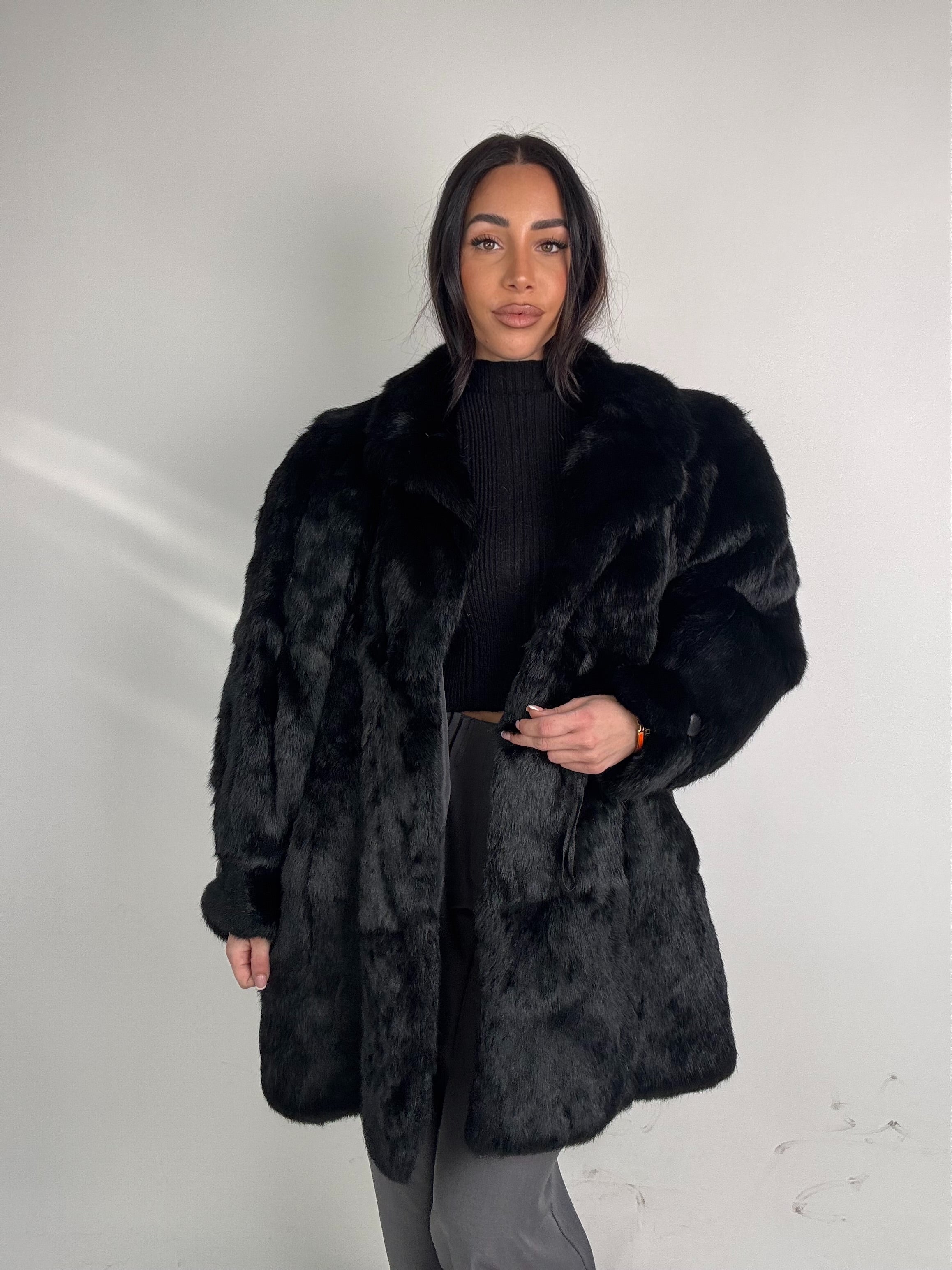 Mink Bomber Jacket