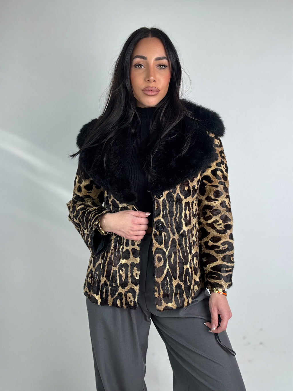 Mink Bomber Jacket