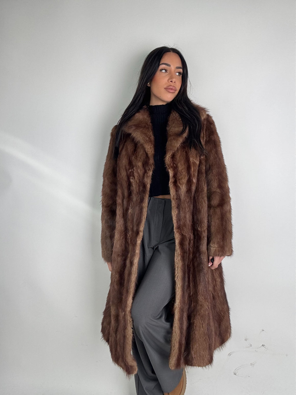 Mink Bomber Jacket