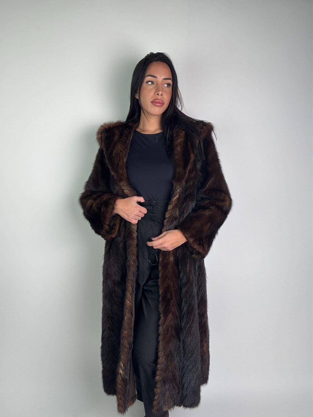 Cappotto in visone N373