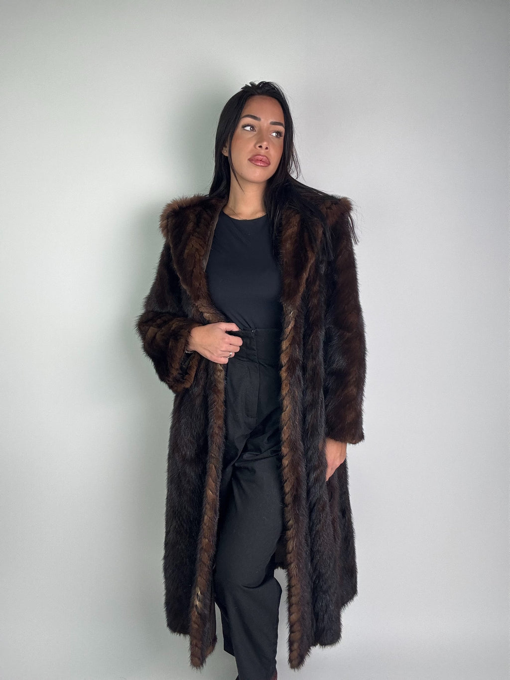 Cappotto in visone N373