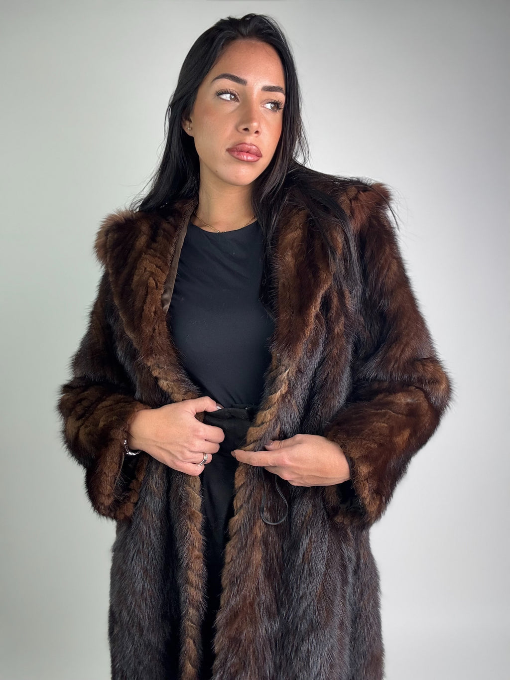 Cappotto in visone N373