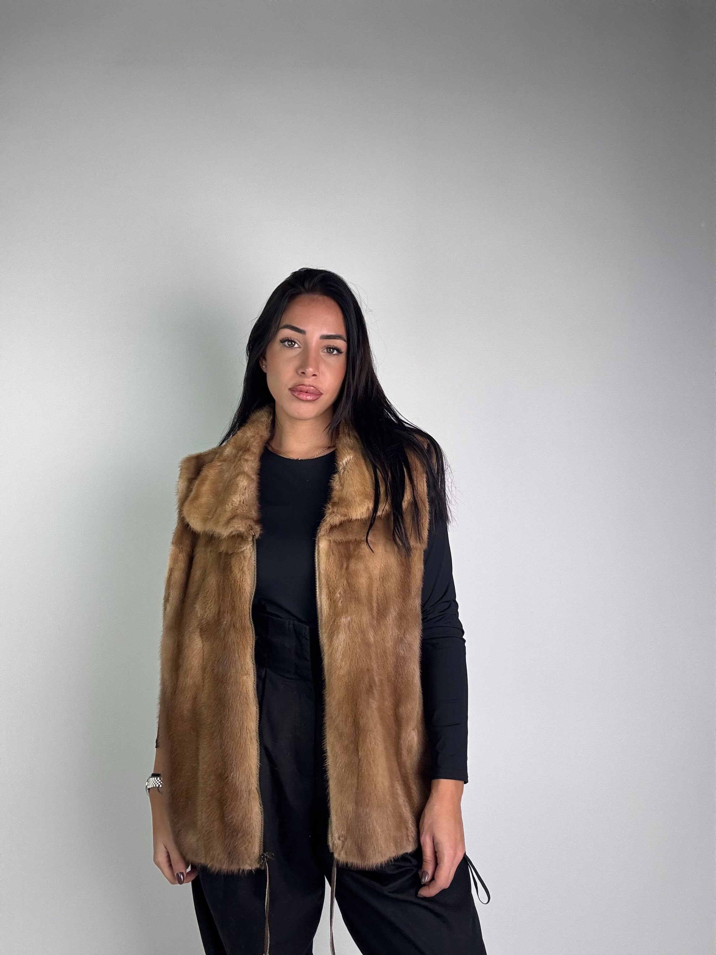 Smanicato in visone N207