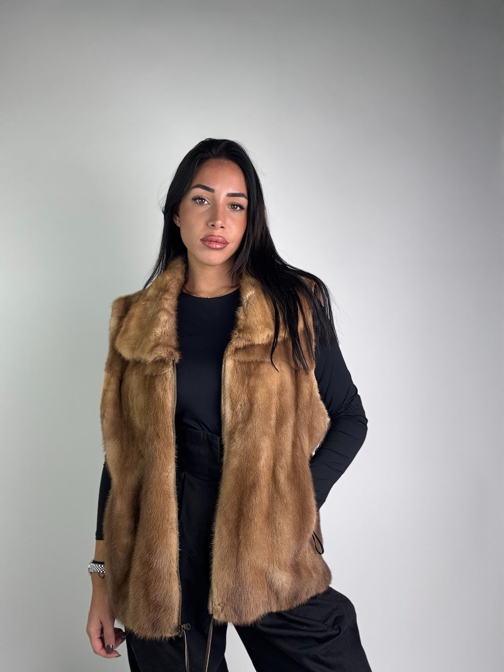 Smanicato in visone N207