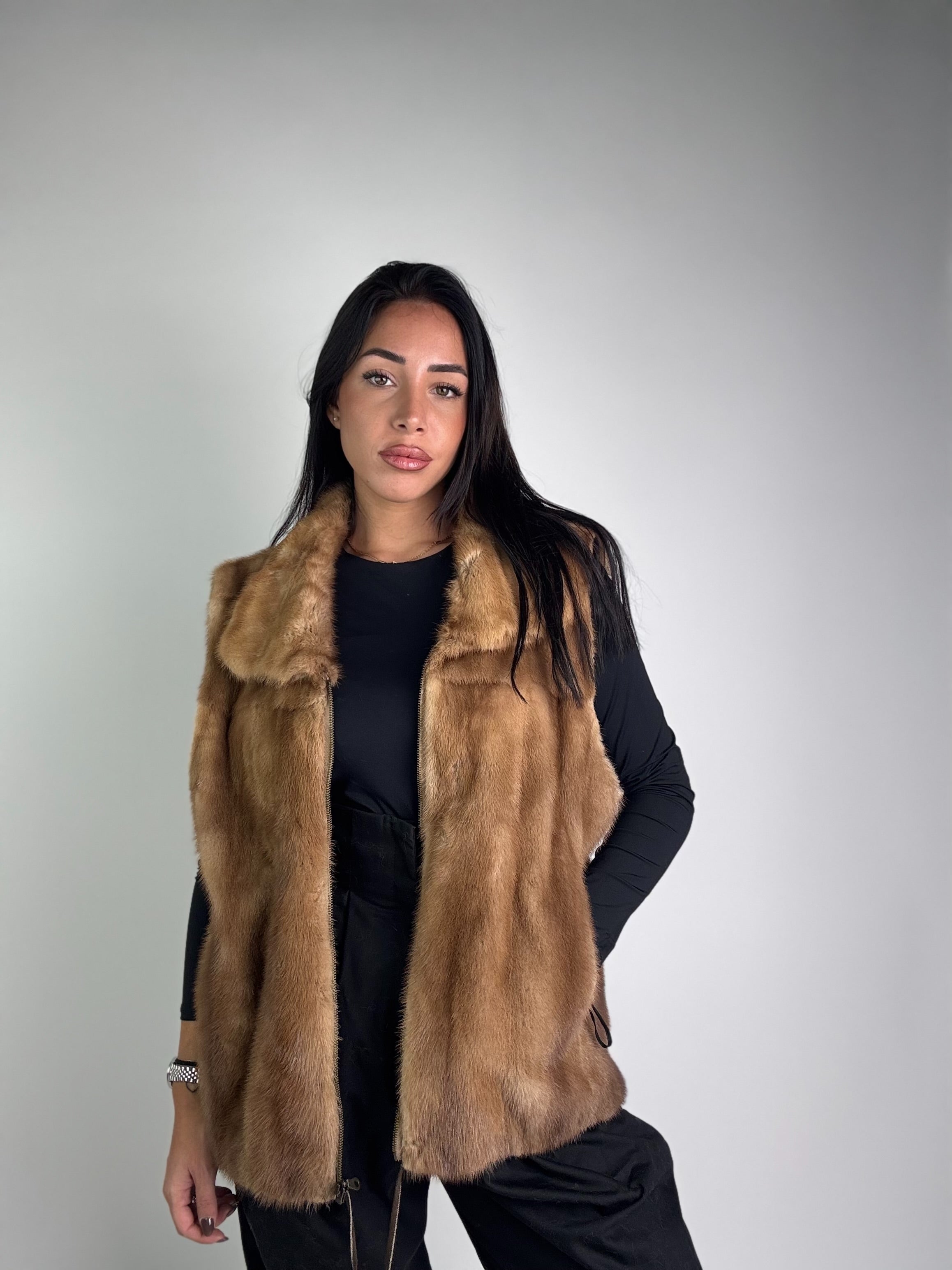 Smanicato in visone N207