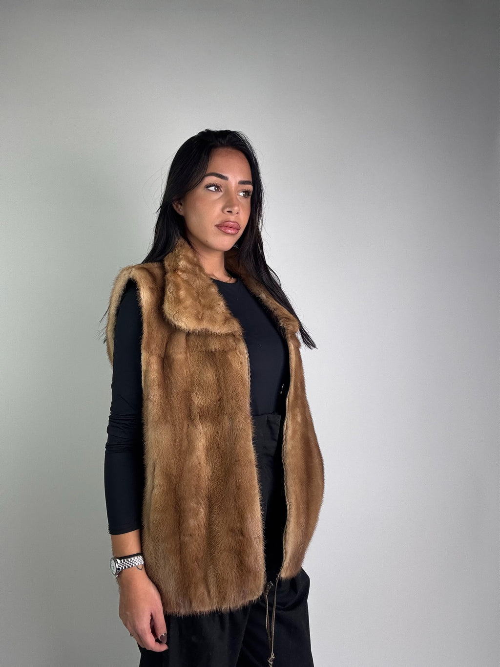 Smanicato in visone N207