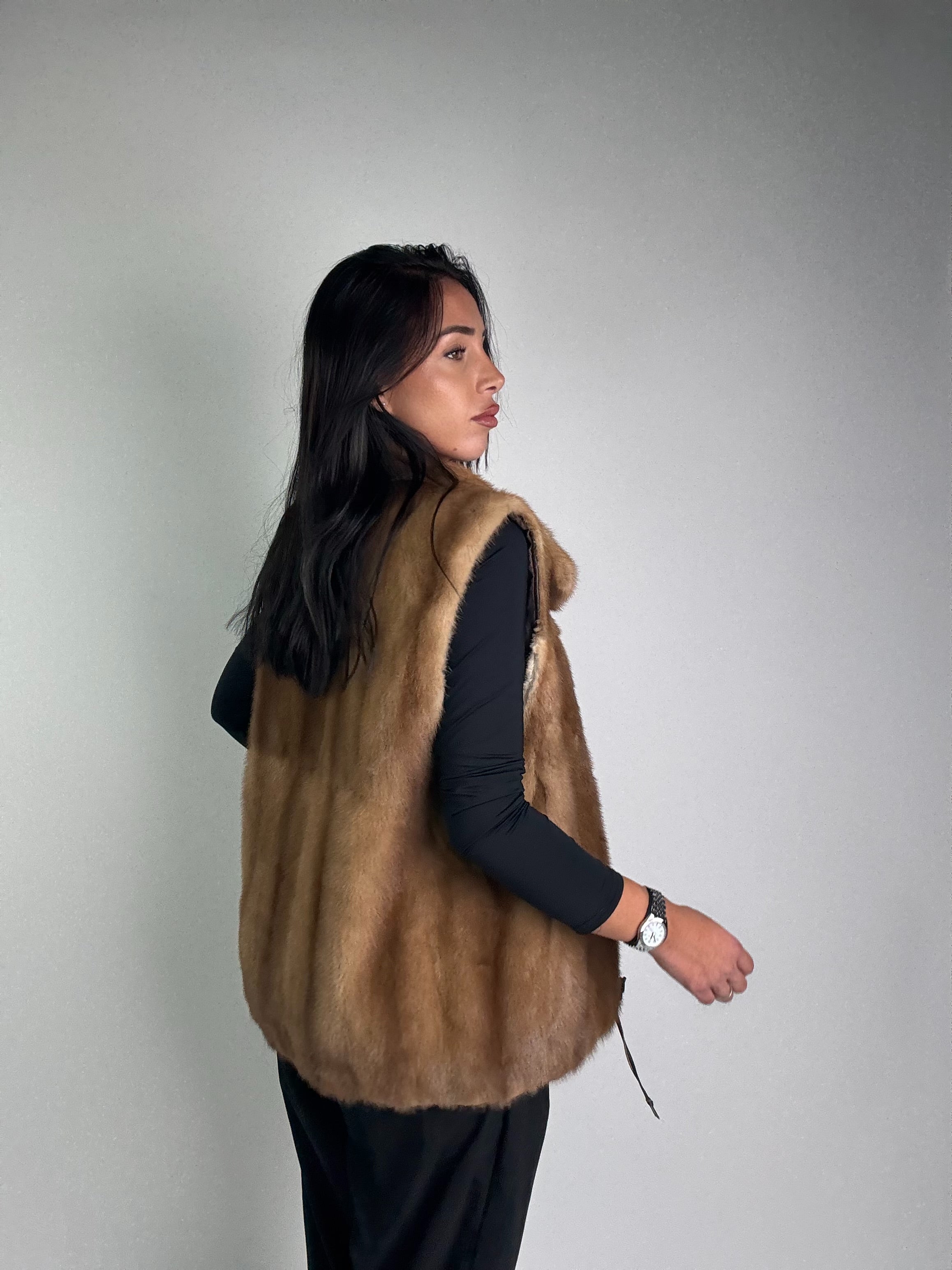 Smanicato in visone N207