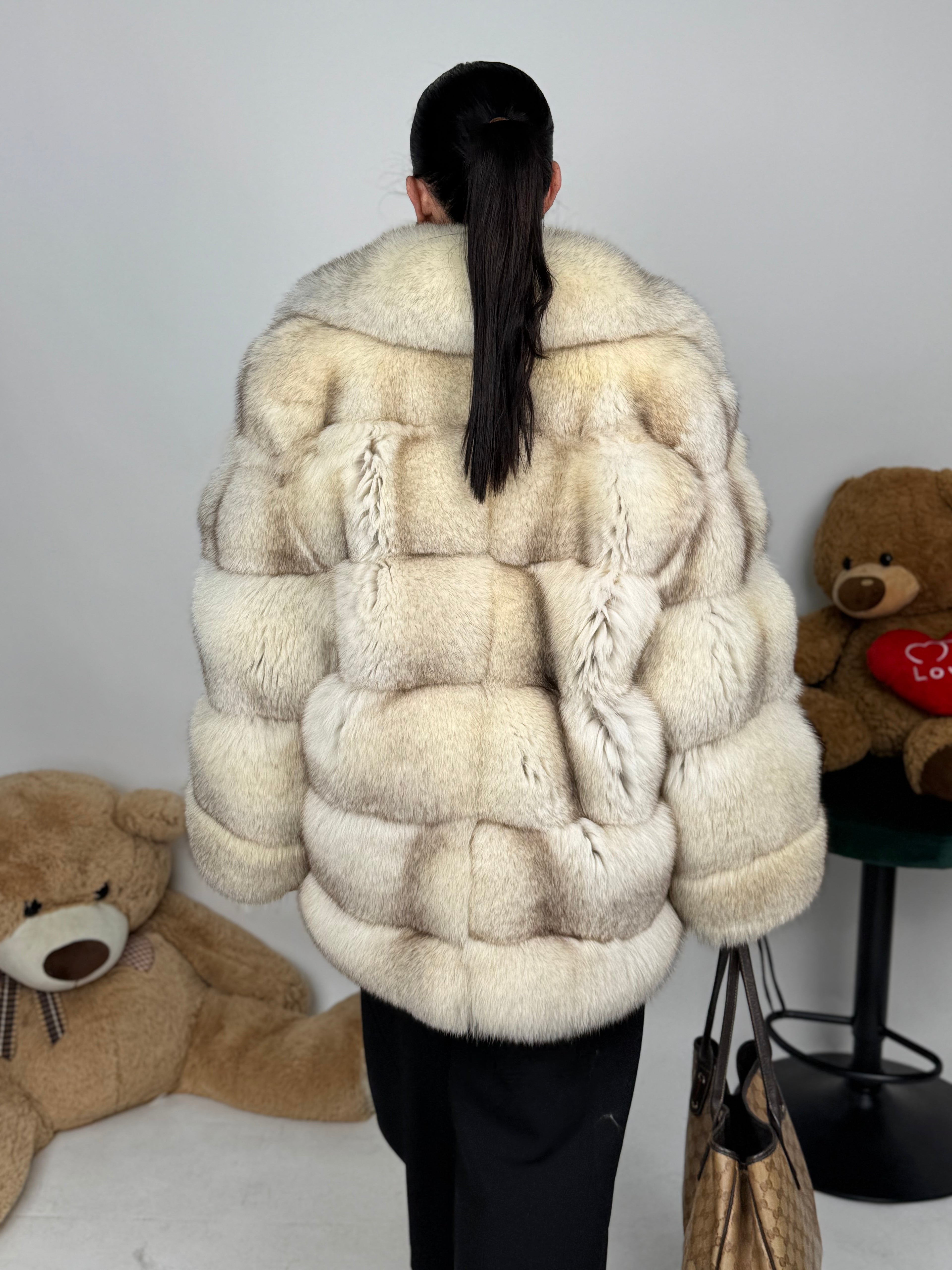 Mink Bomber Jacket