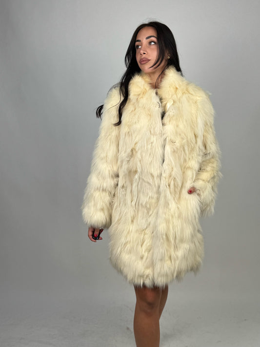 Giacca in volpe white N88
