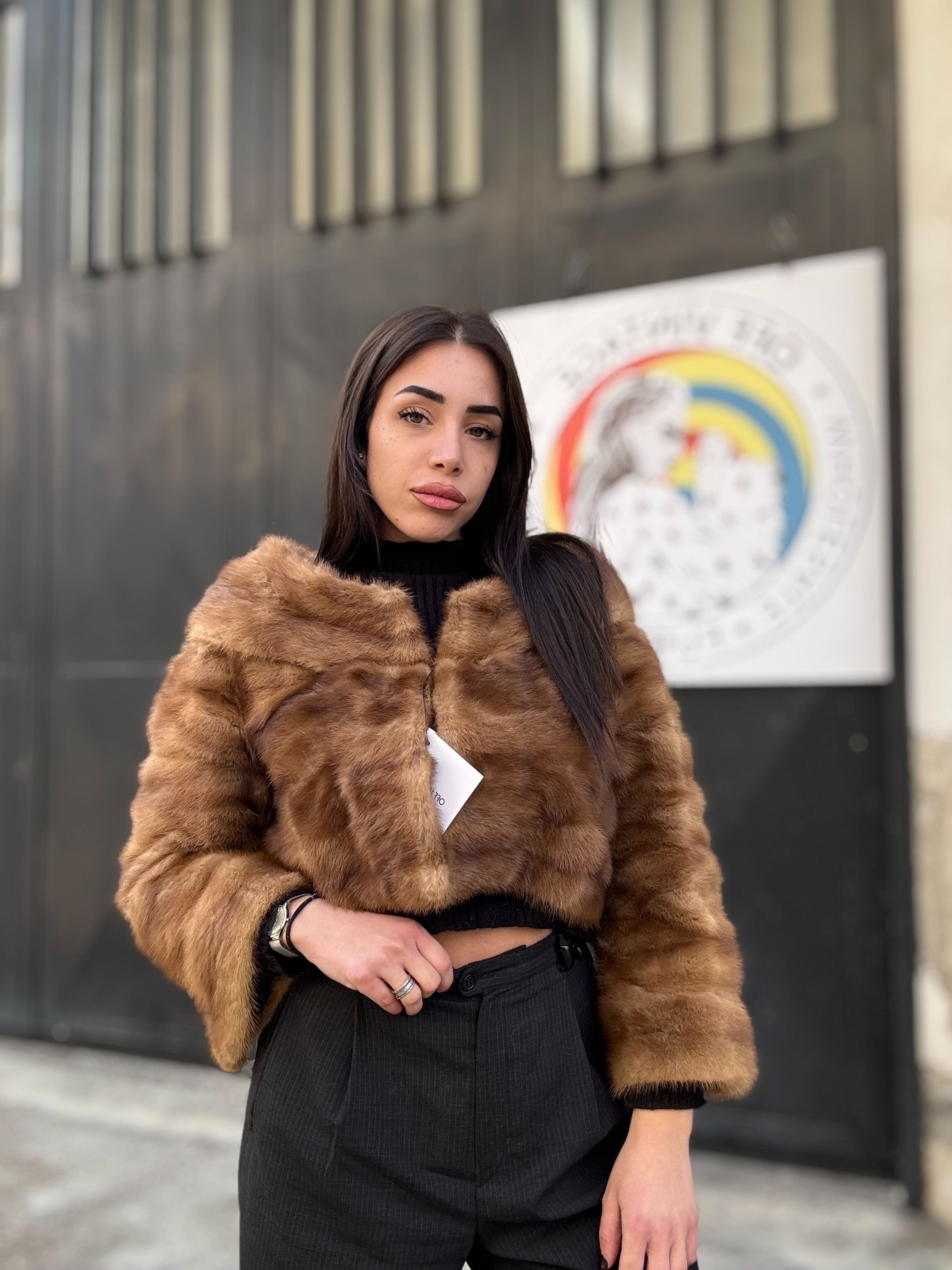 Mink bolero