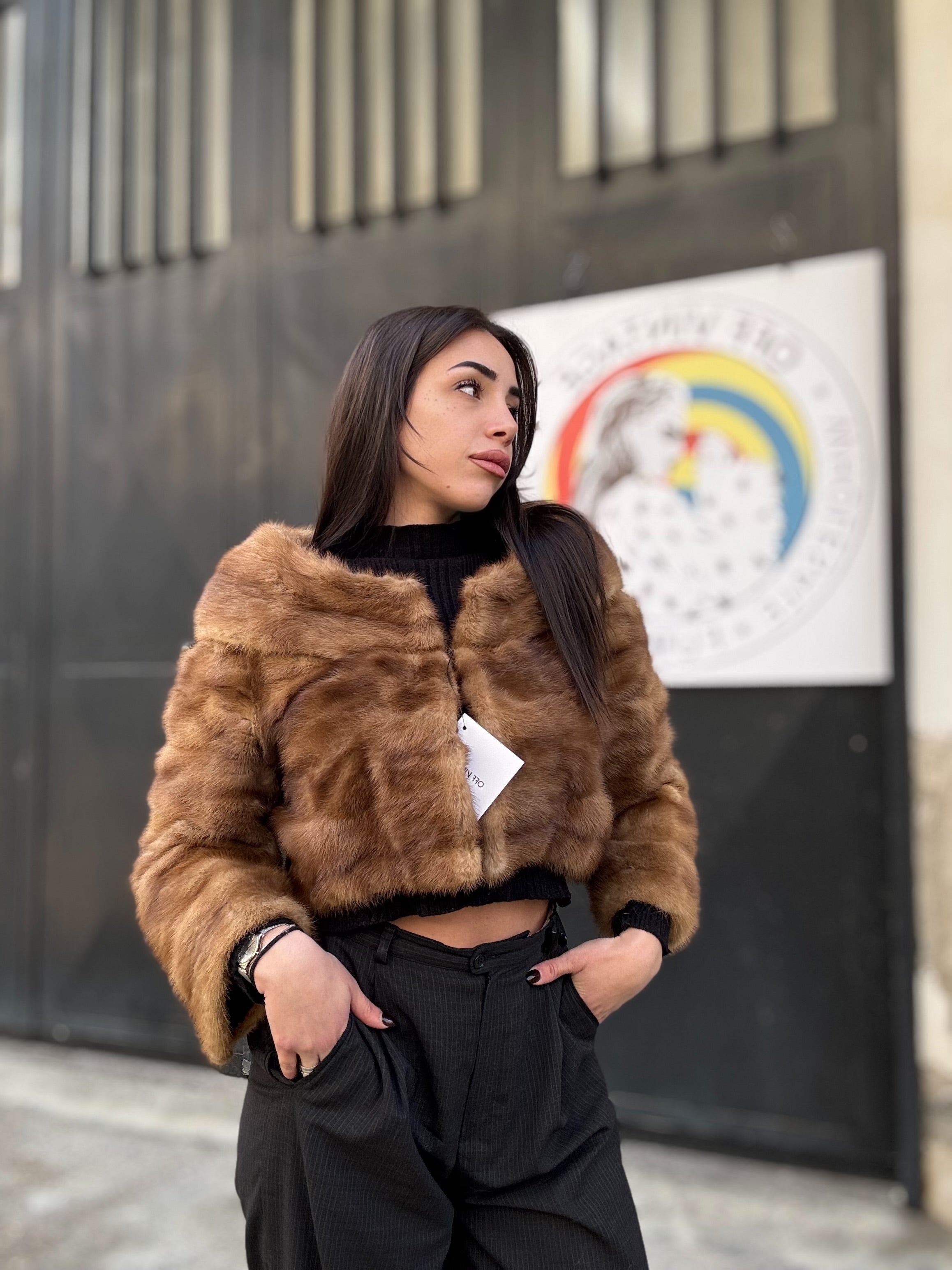 Mink bolero