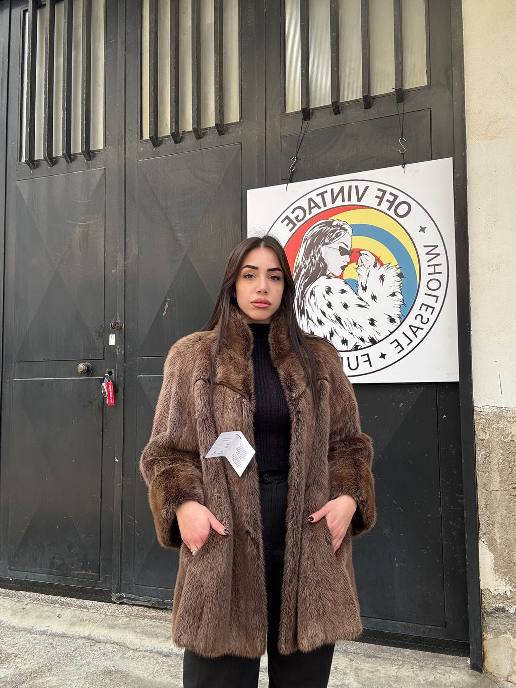 Mink coat