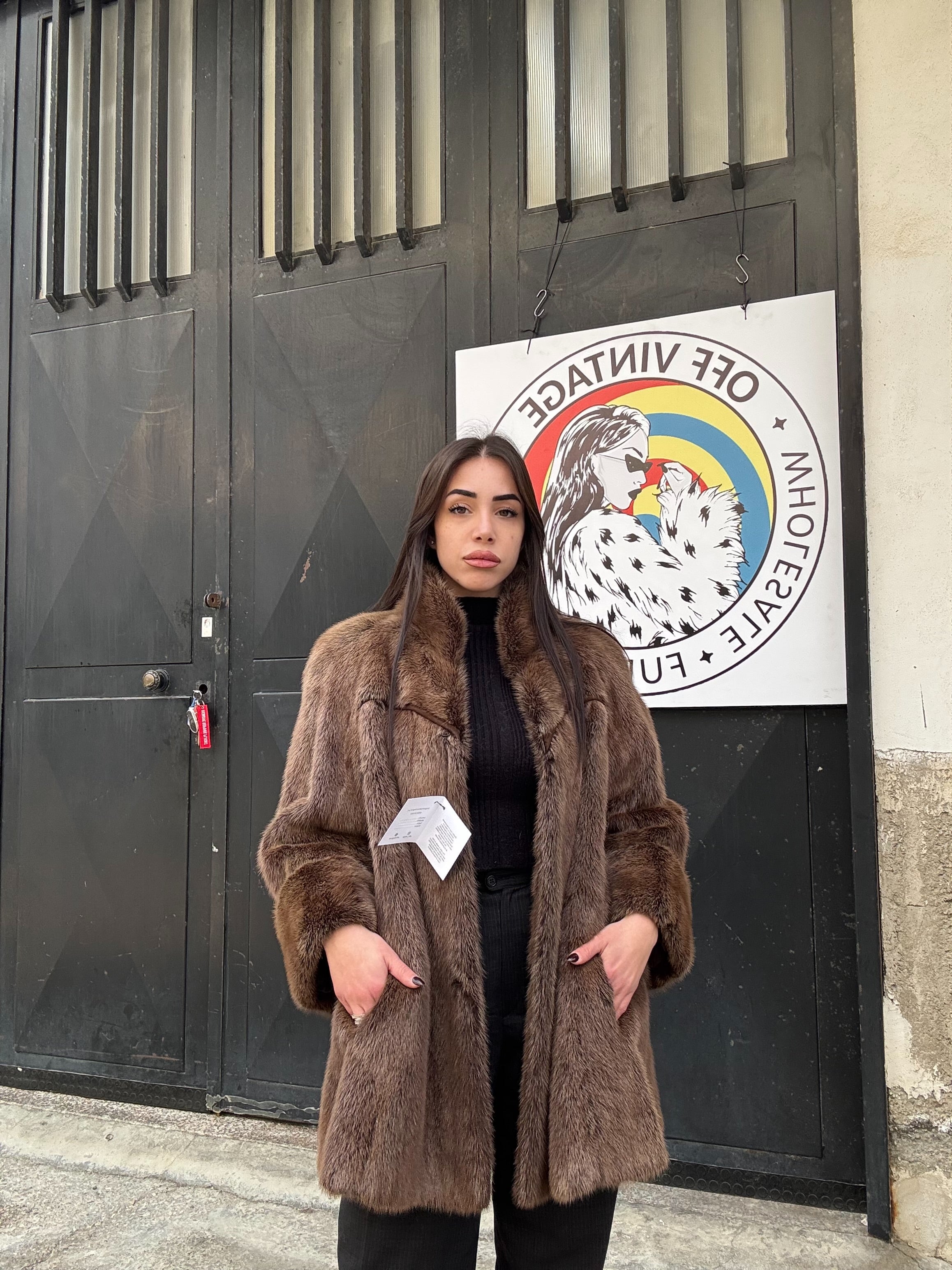 Cappotto in visone