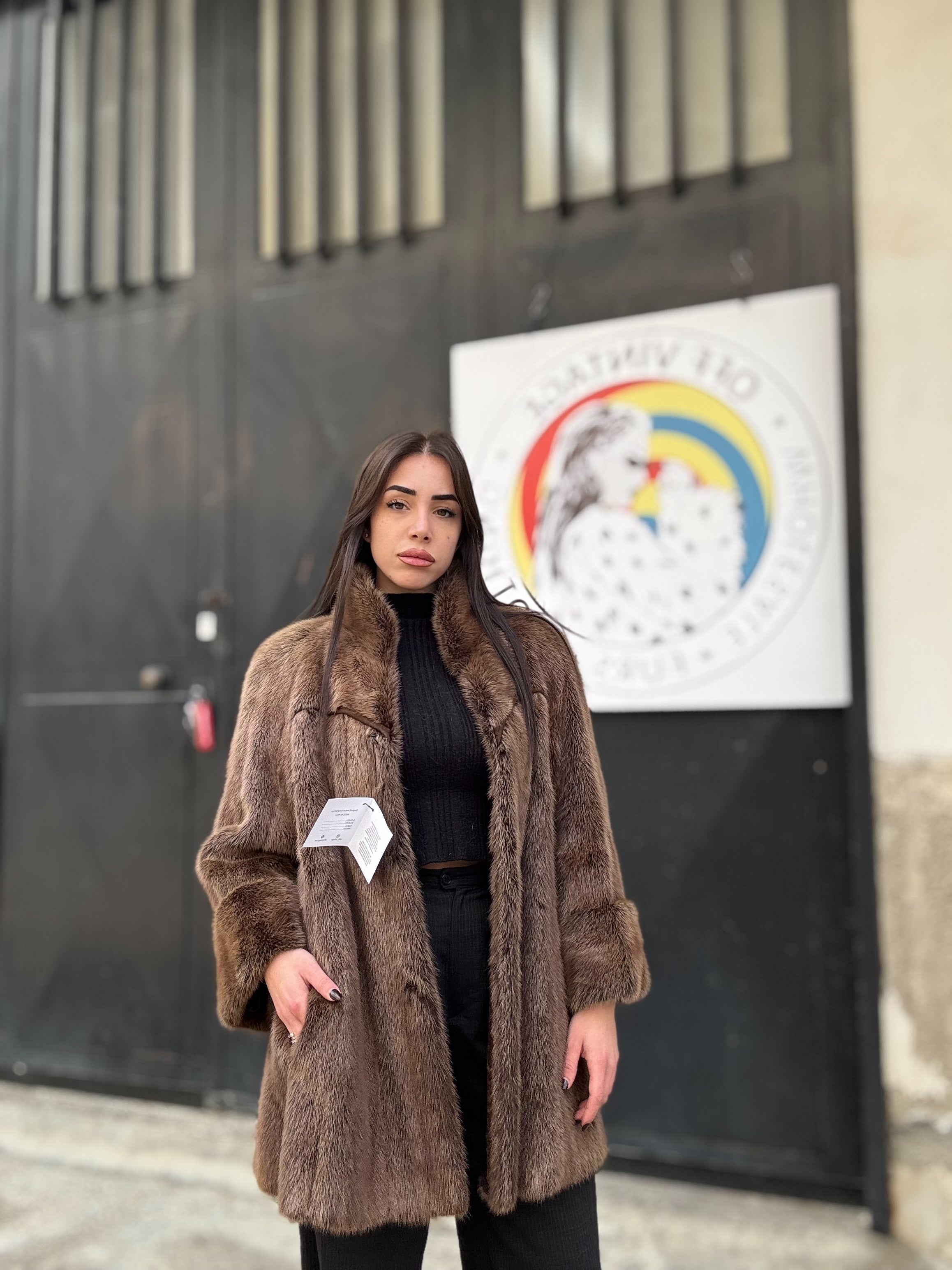Cappotto in visone