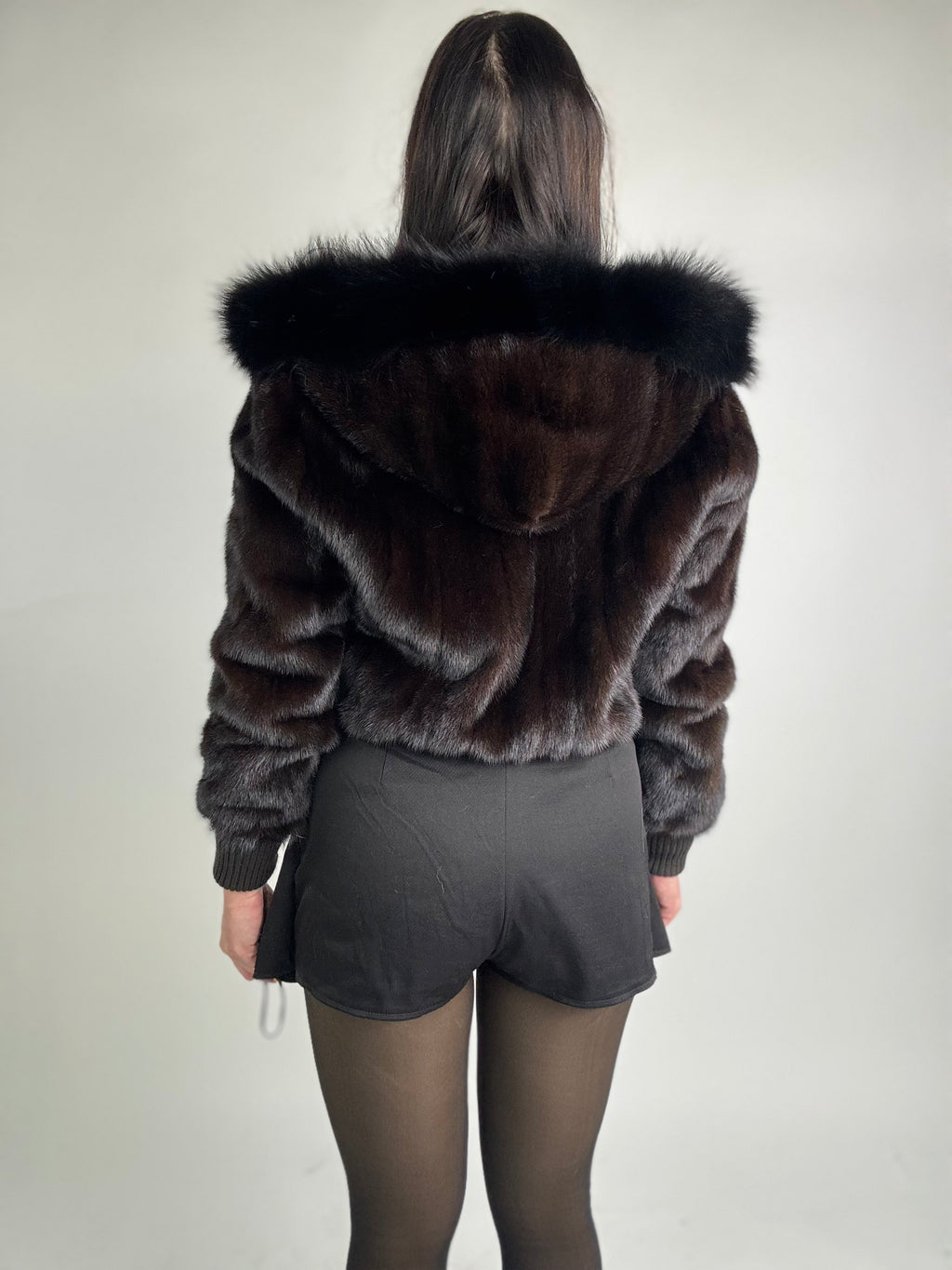 Mink Bomber Jacket