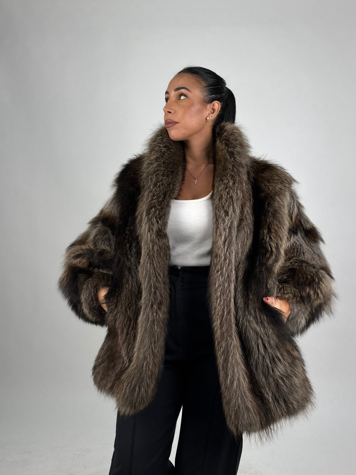 Giacca in marmotta N658