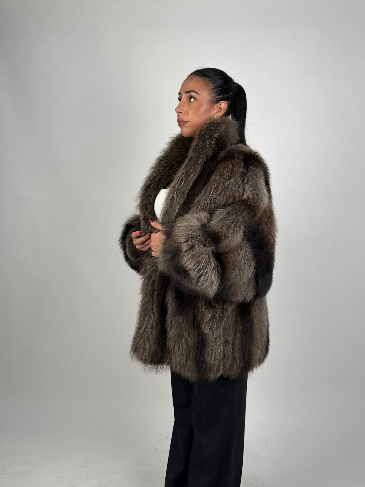 Giacca in marmotta N658